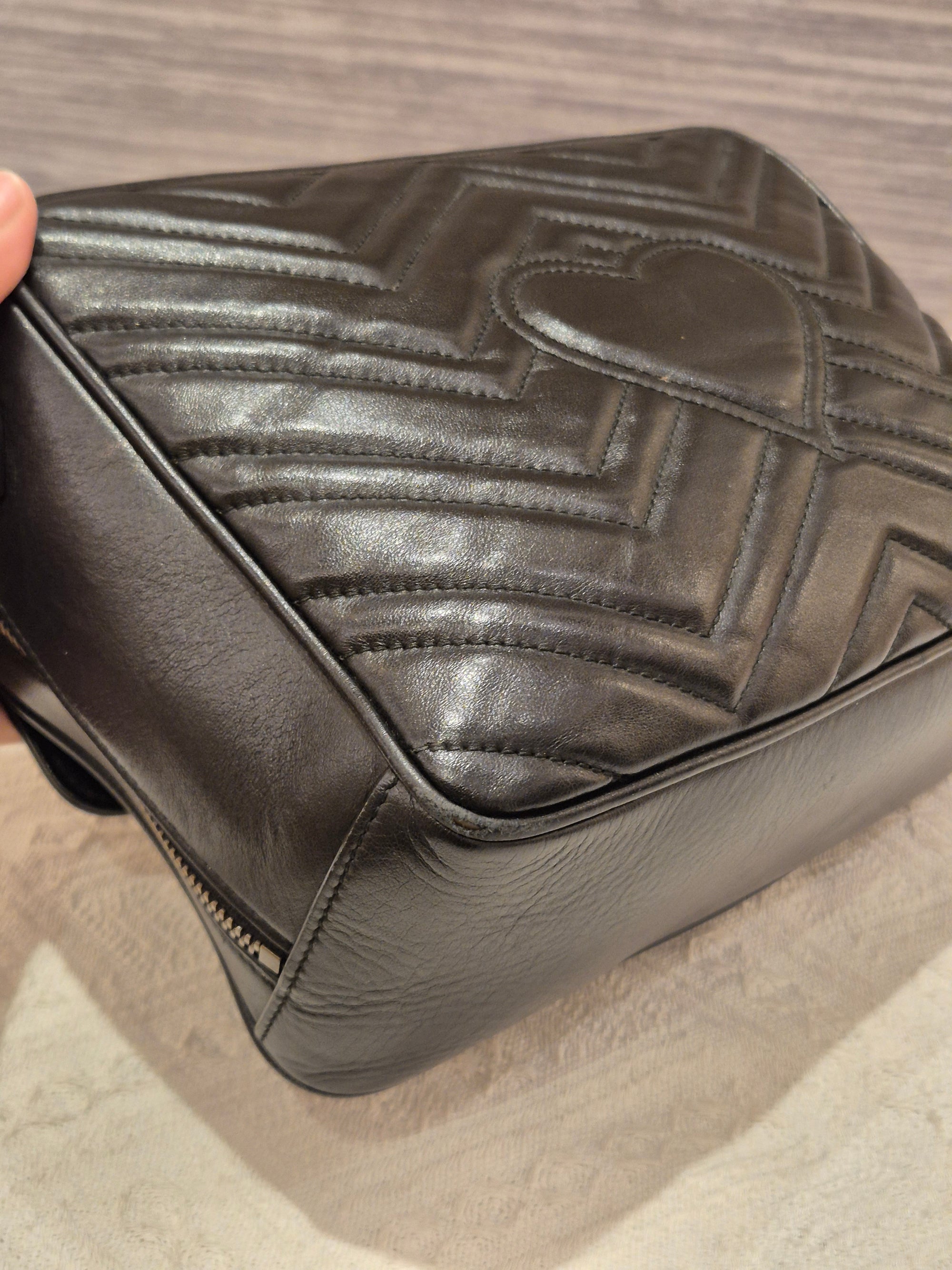 Gucci Marmont Tophandle Black