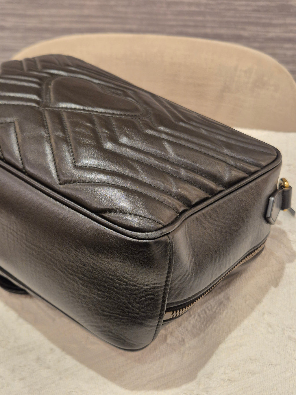 Gucci Marmont Tophandle Black