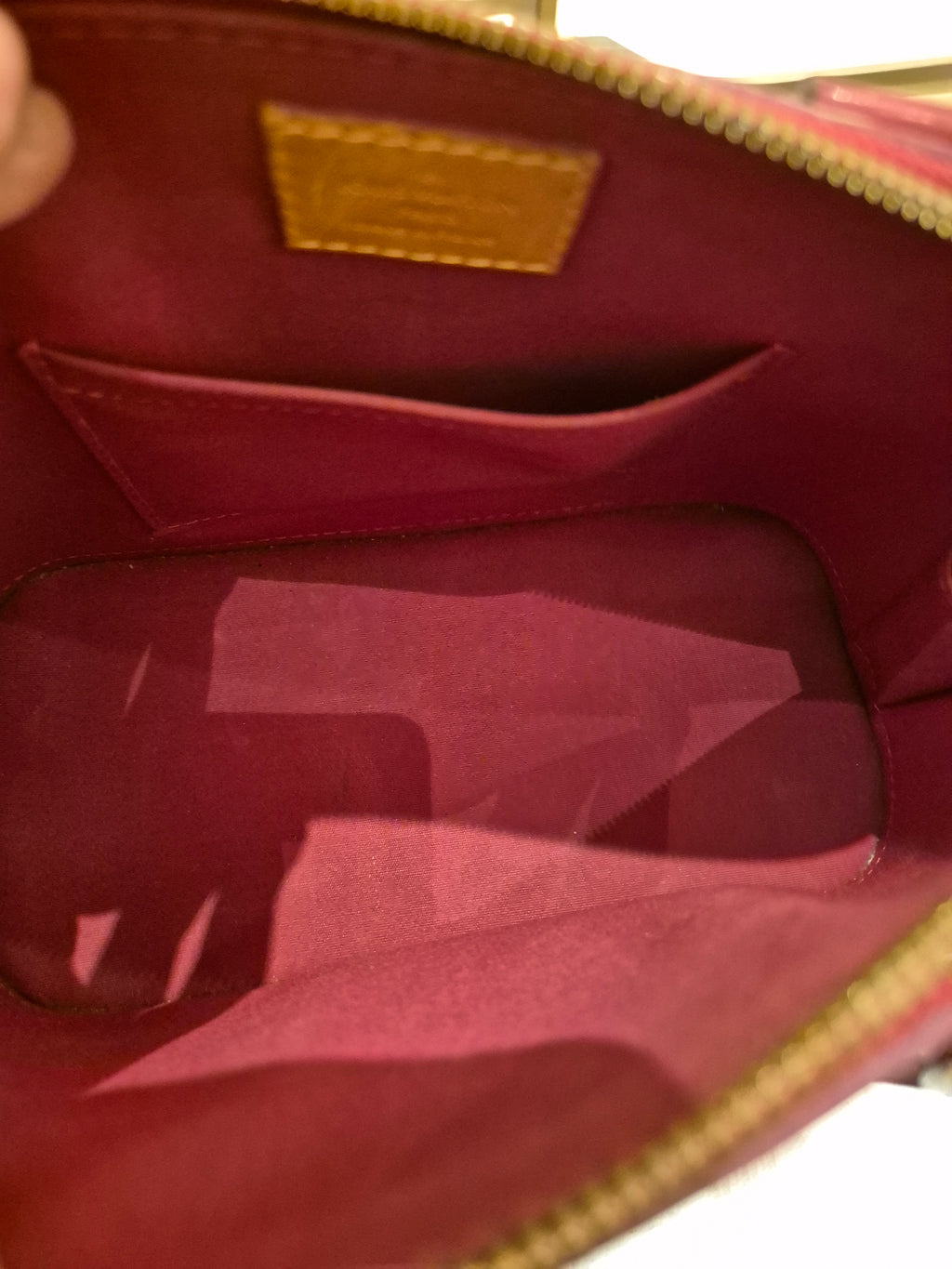 Louis Vuitton BB Alma Vernis