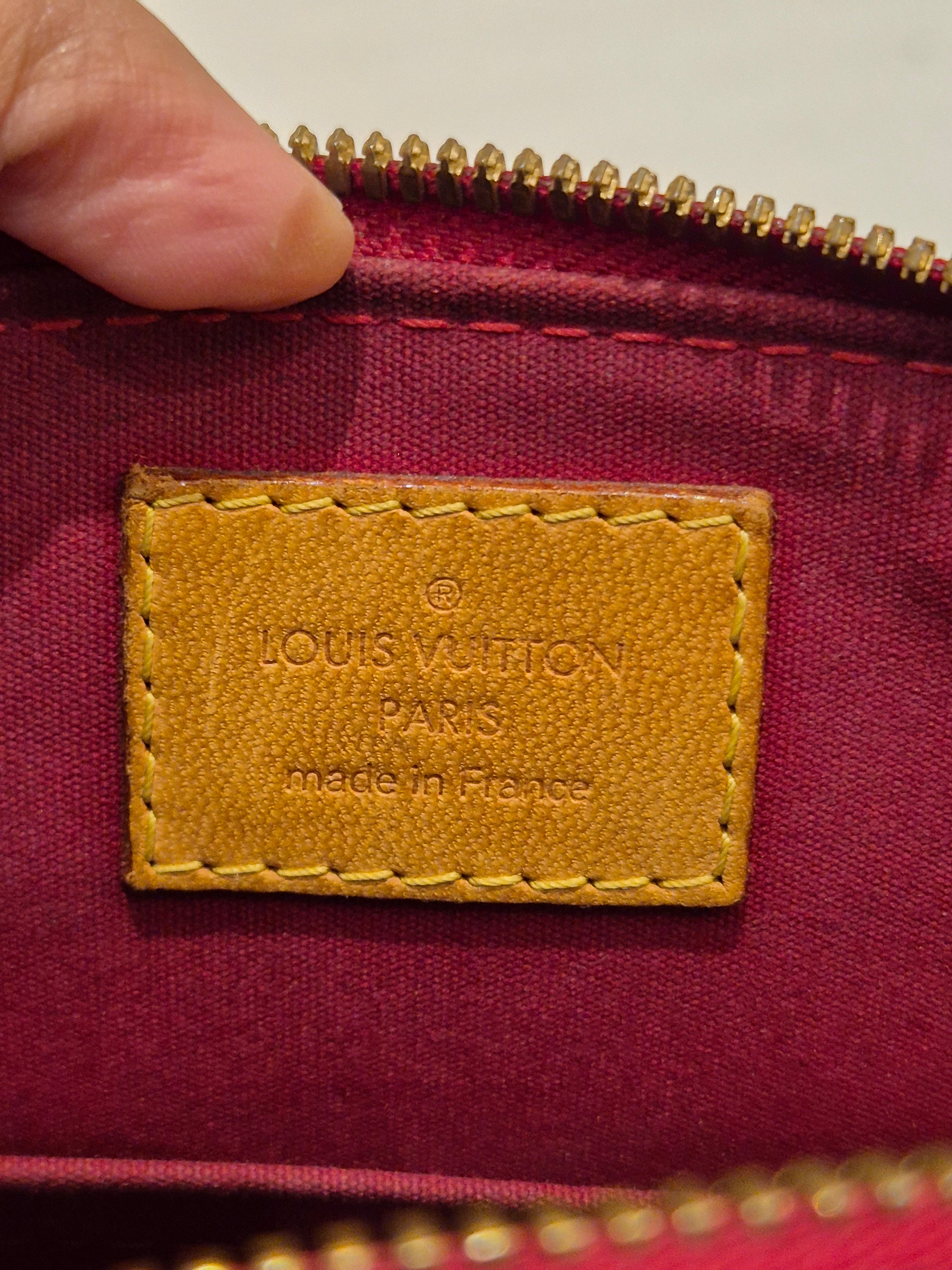 Louis Vuitton BB Alma Vernis