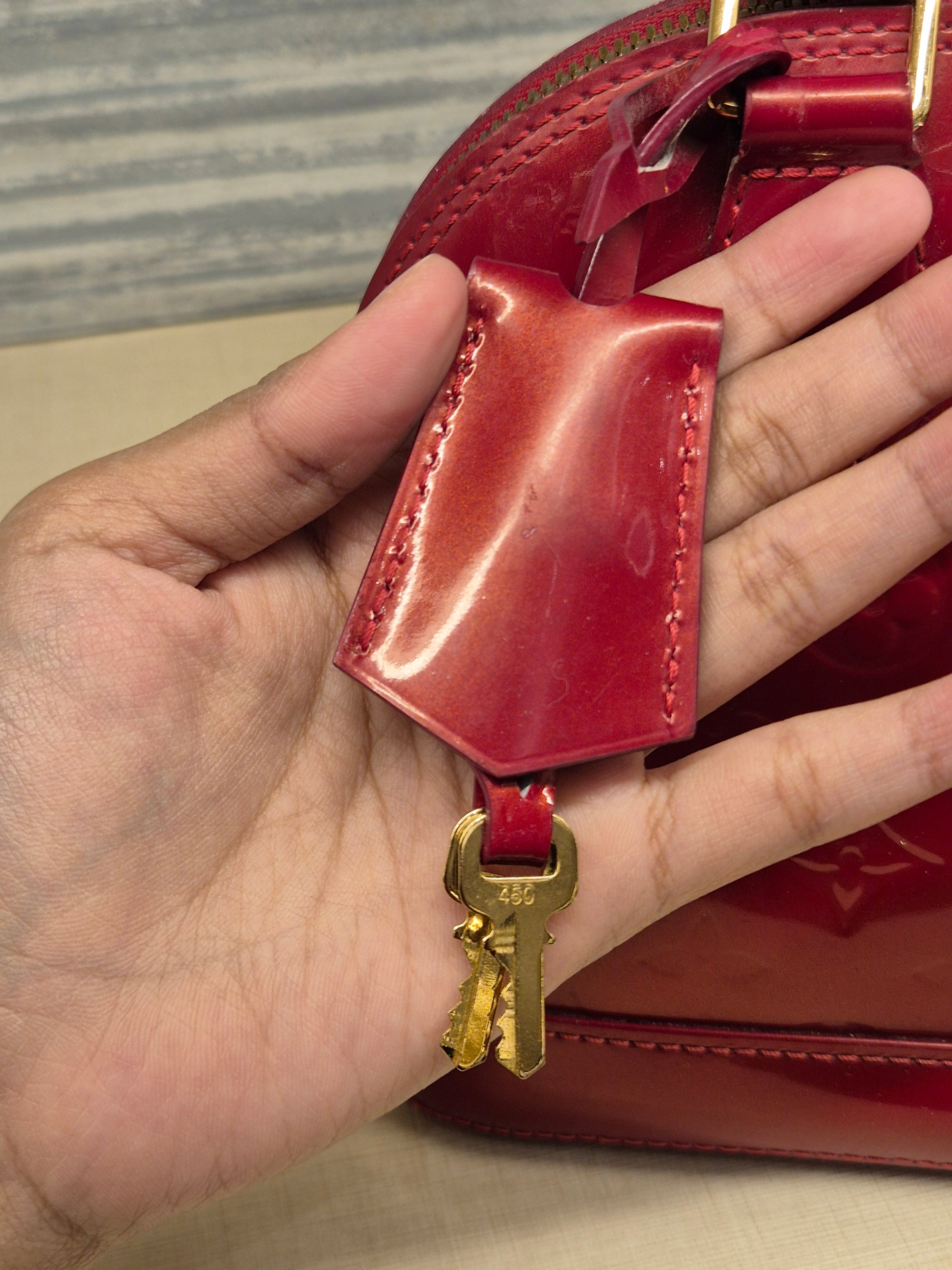 Louis Vuitton BB Alma Vernis