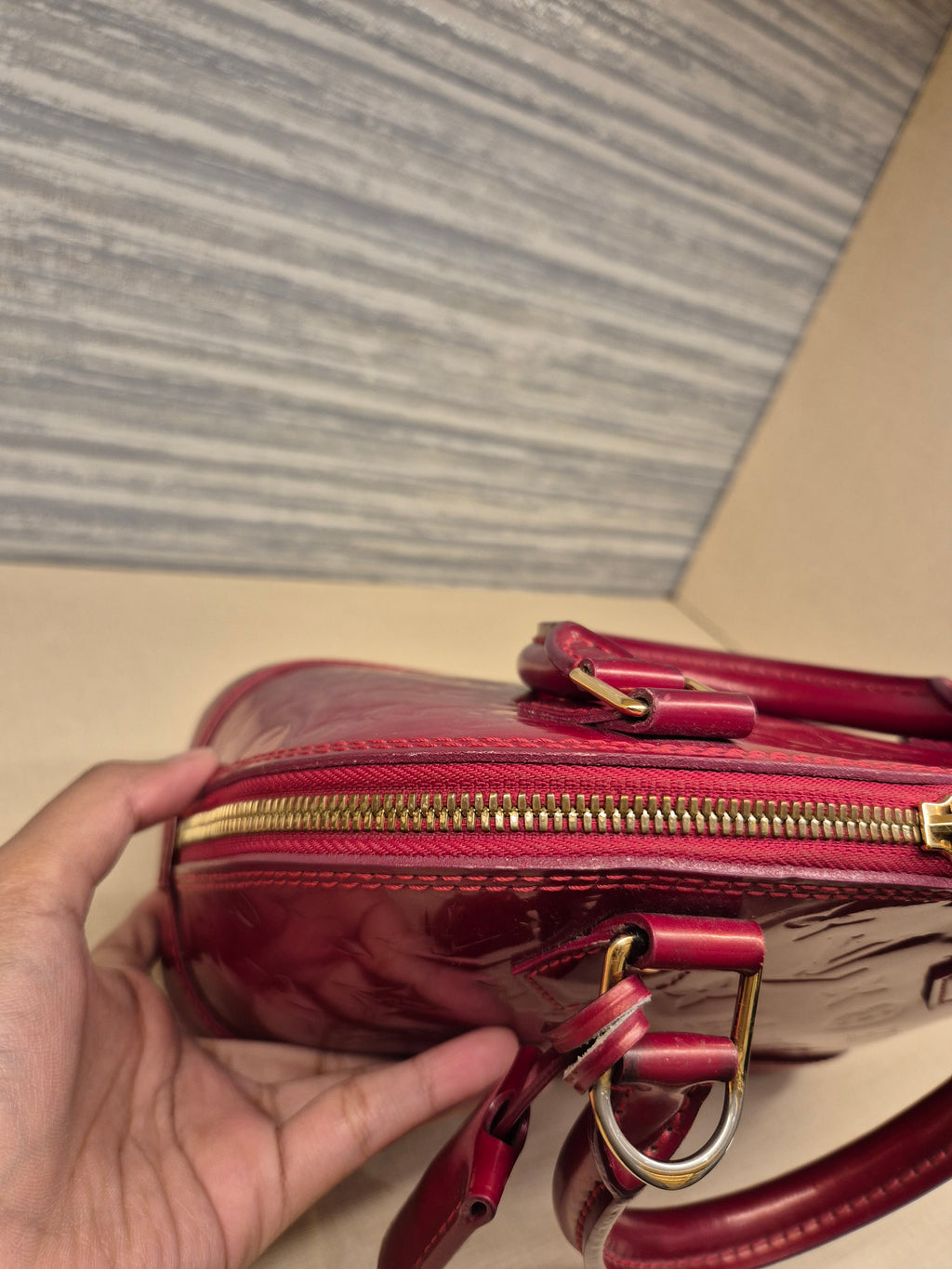 Louis Vuitton BB Alma Vernis
