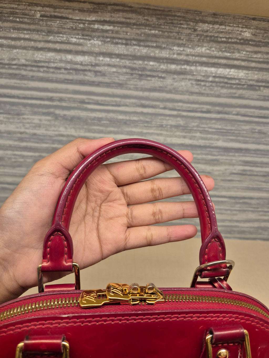 Louis Vuitton BB Alma Vernis