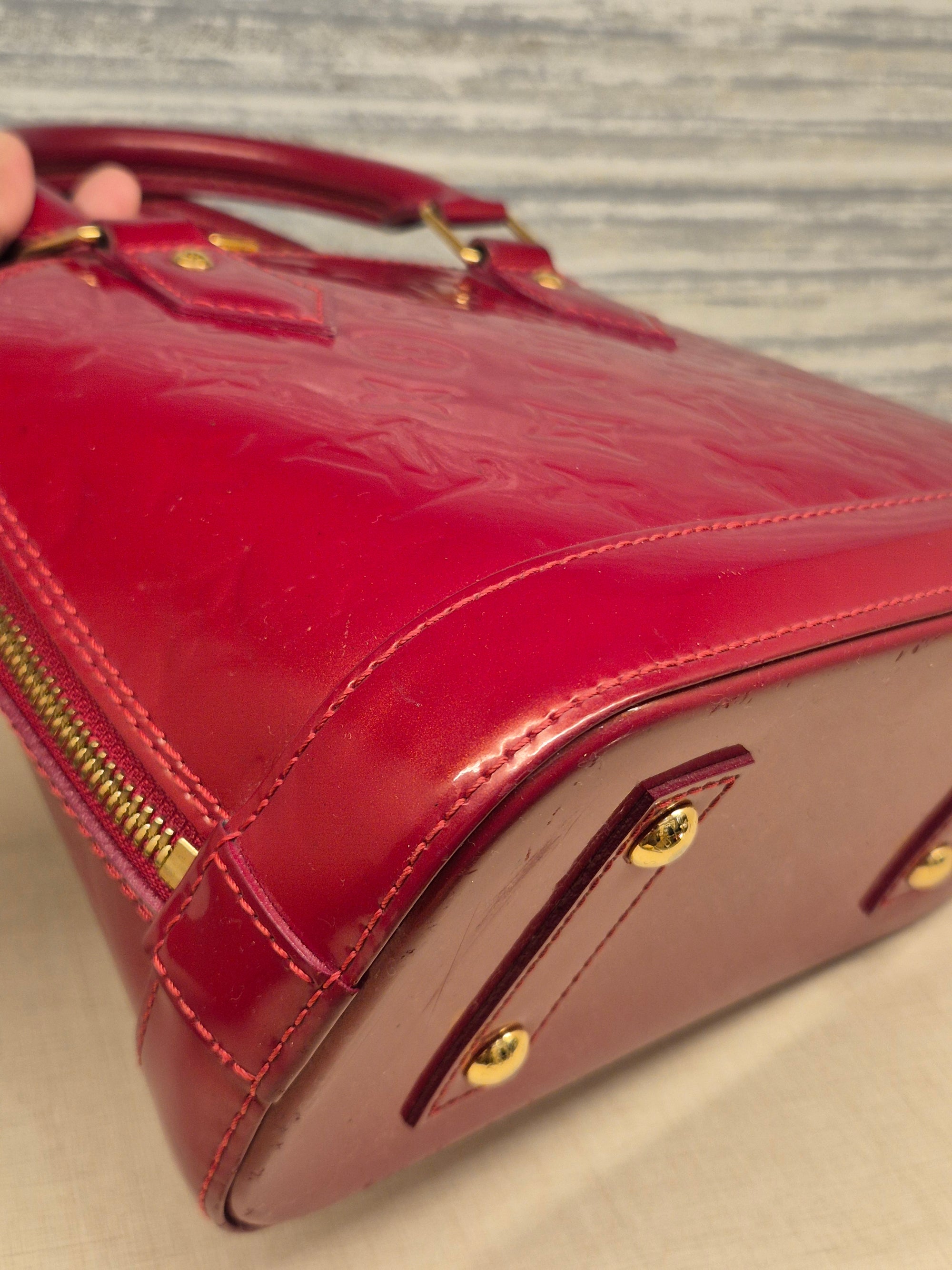 Louis Vuitton BB Alma Vernis