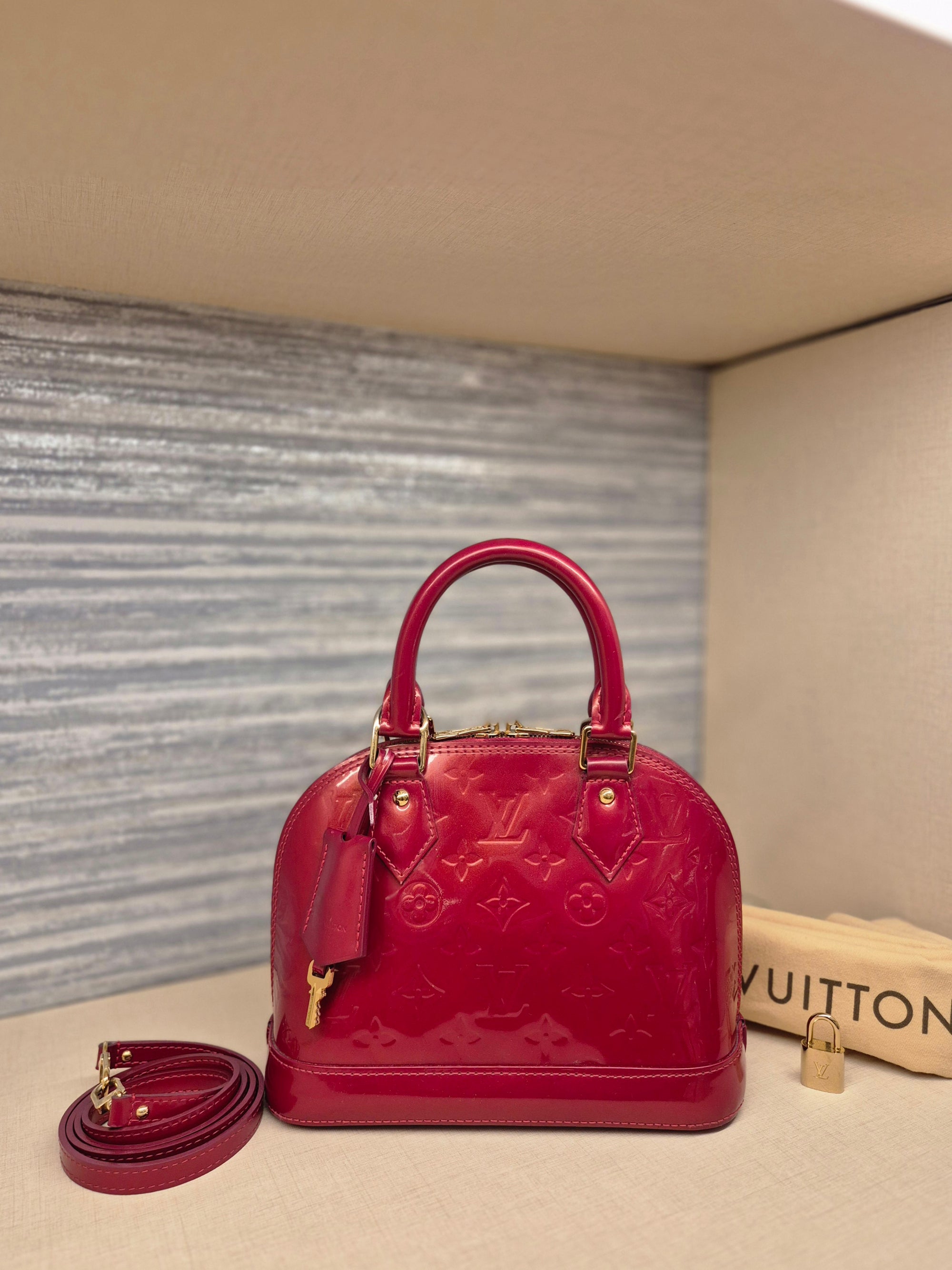 Louis Vuitton BB Alma Vernis