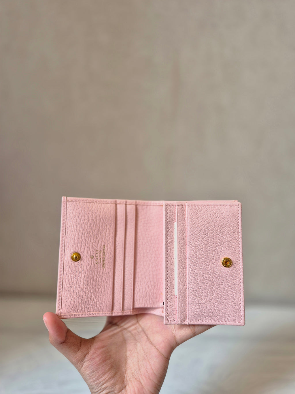 Gucci Compac Wallet Flowers