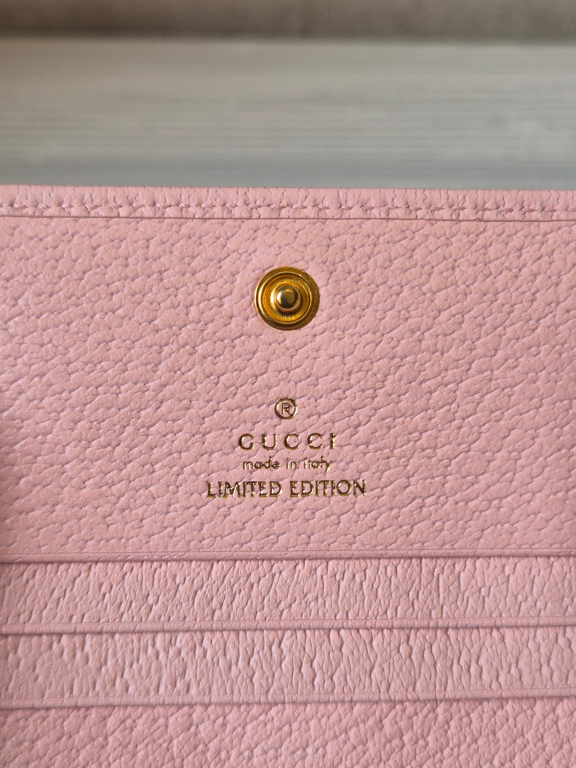 Gucci Compac Wallet Flowers