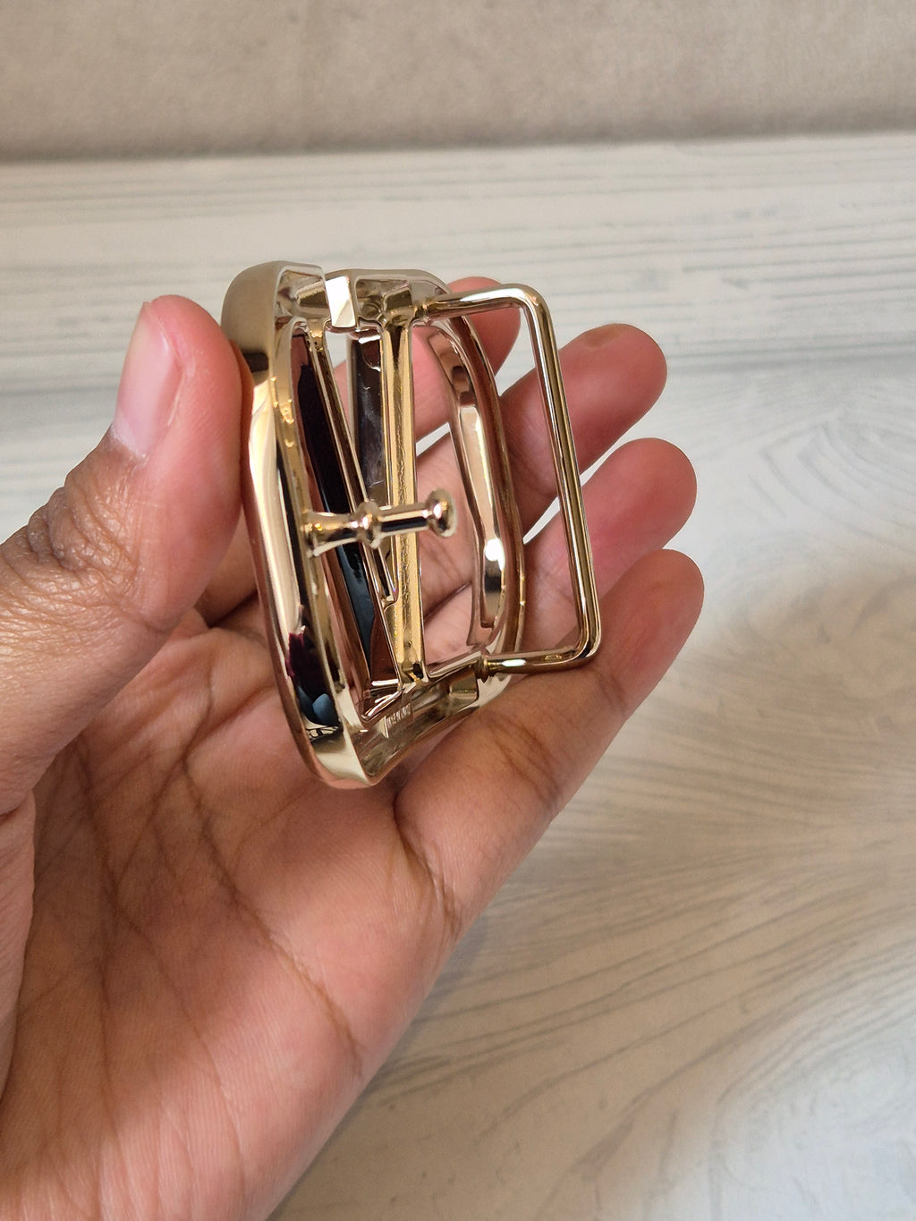 Valentino Belt Canvas V Logo