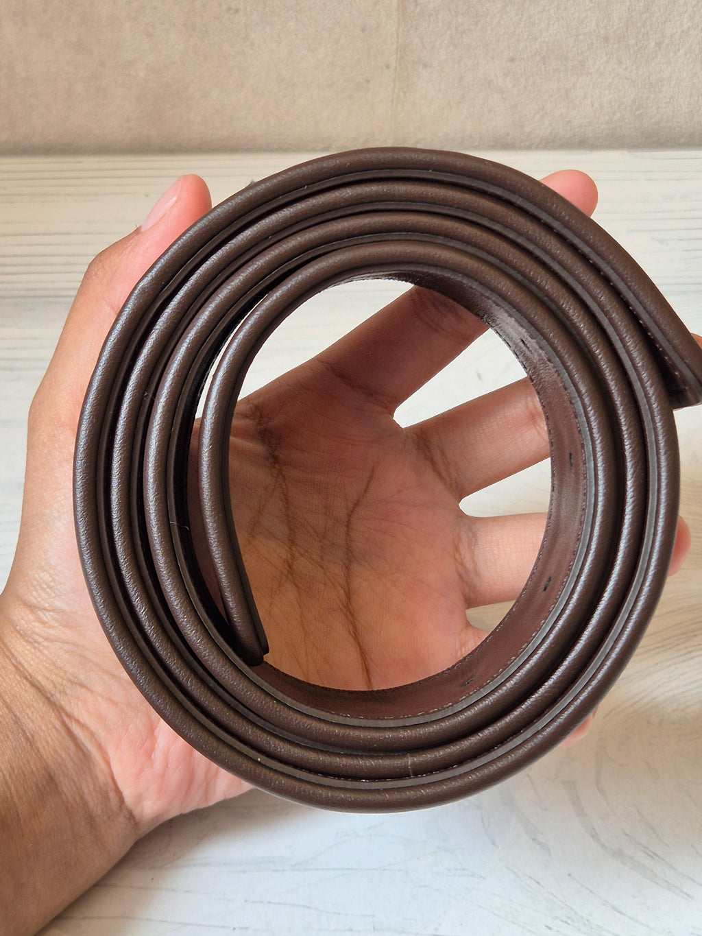 Valentino Belt Canvas V Logo