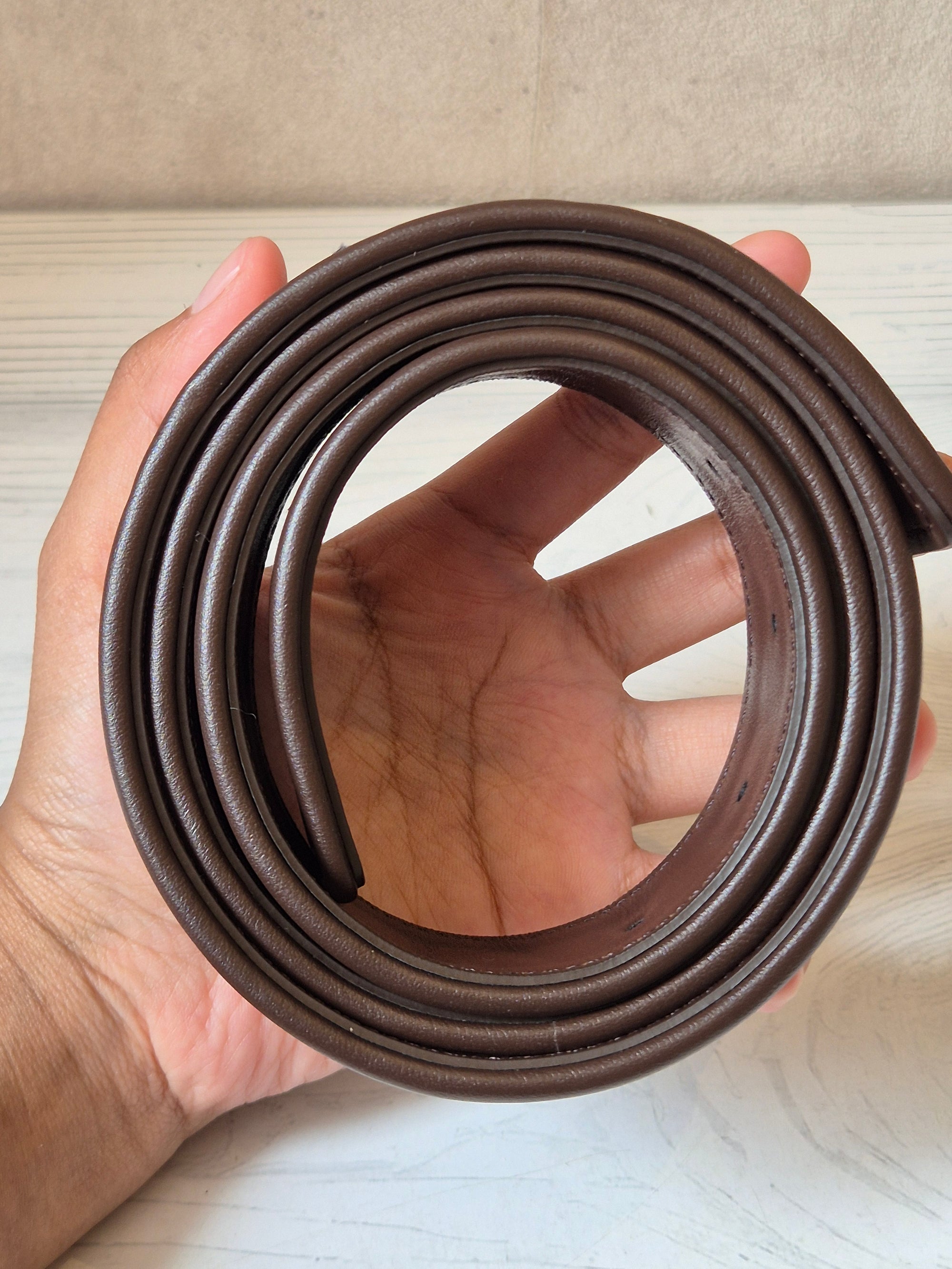 Valentino Belt Canvas V Logo