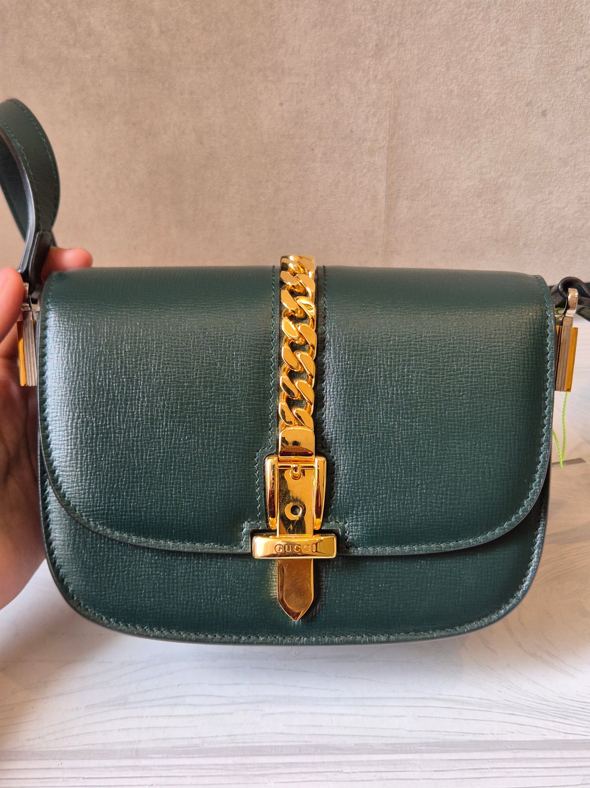 Gucci Sylvie Mini Emerald Green