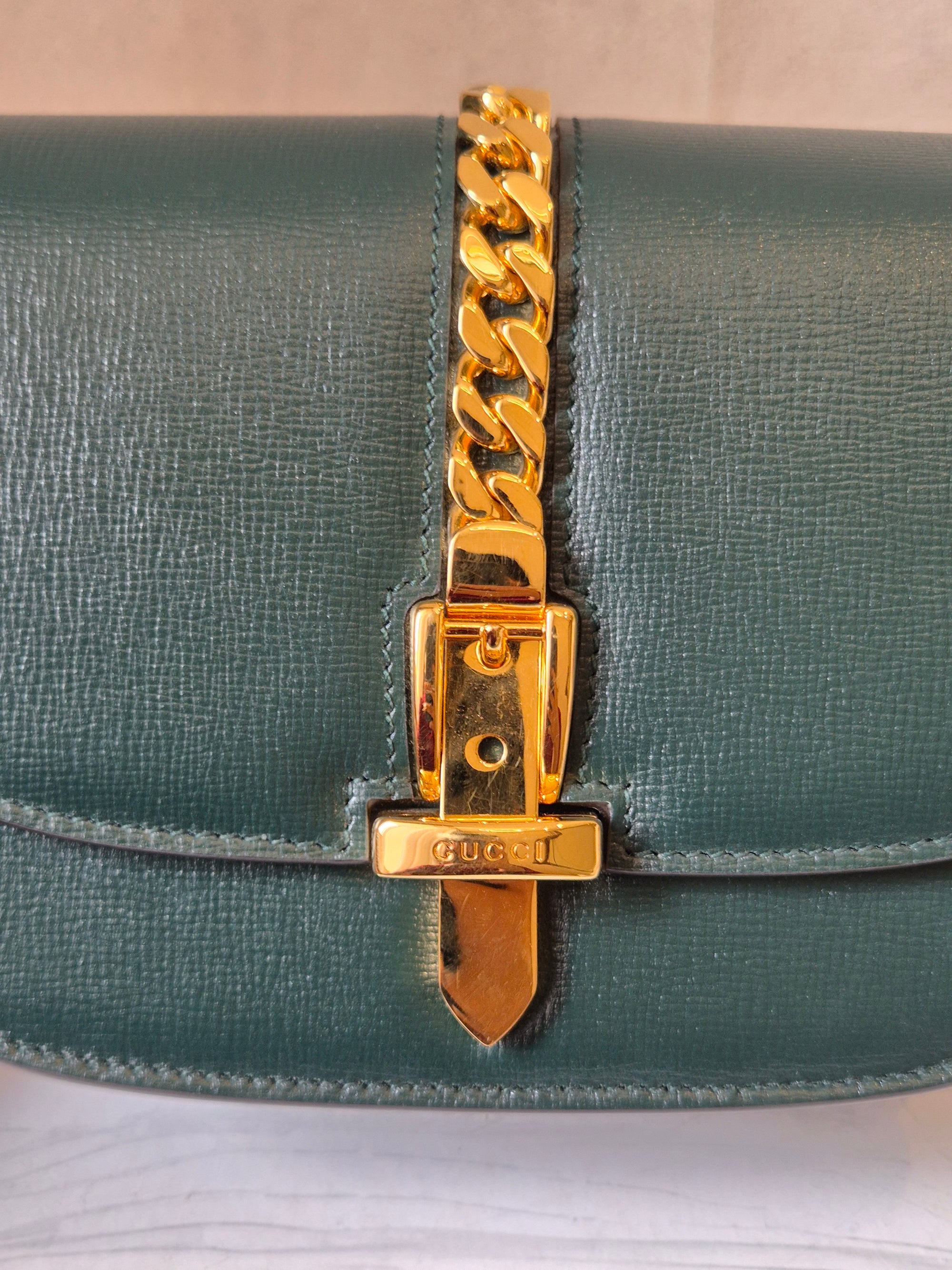 Gucci Sylvie Mini Emerald Green