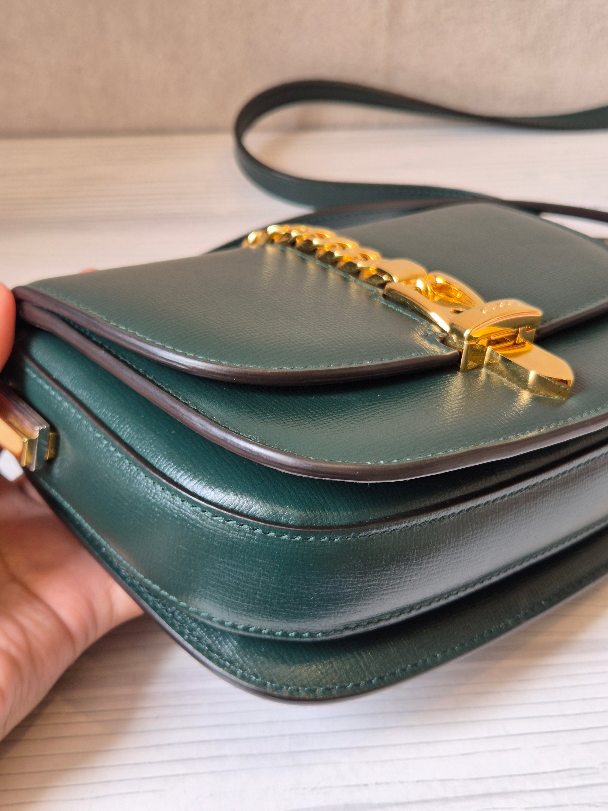 Gucci Sylvie Mini Emerald Green