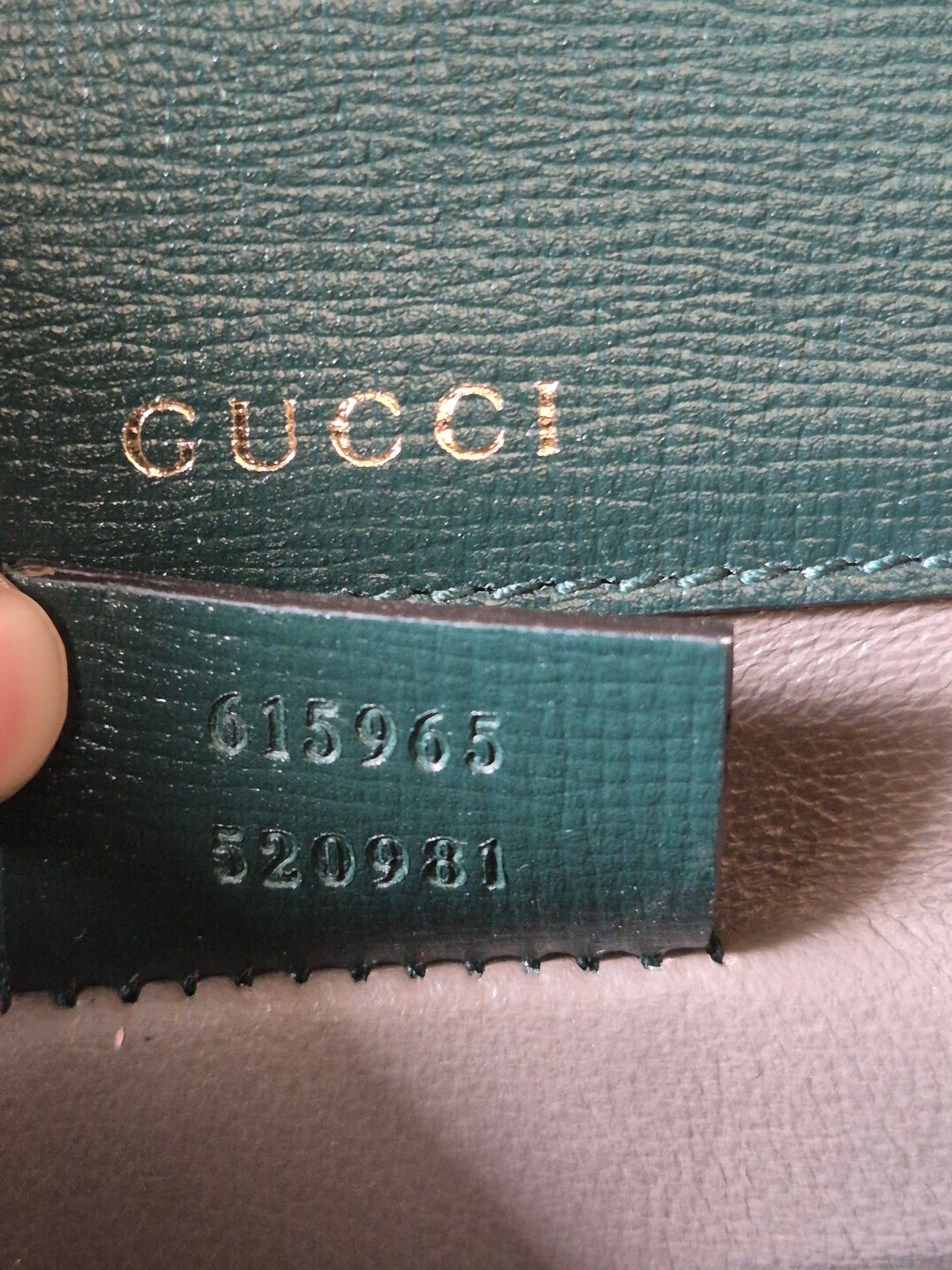 Gucci Sylvie Mini Emerald Green
