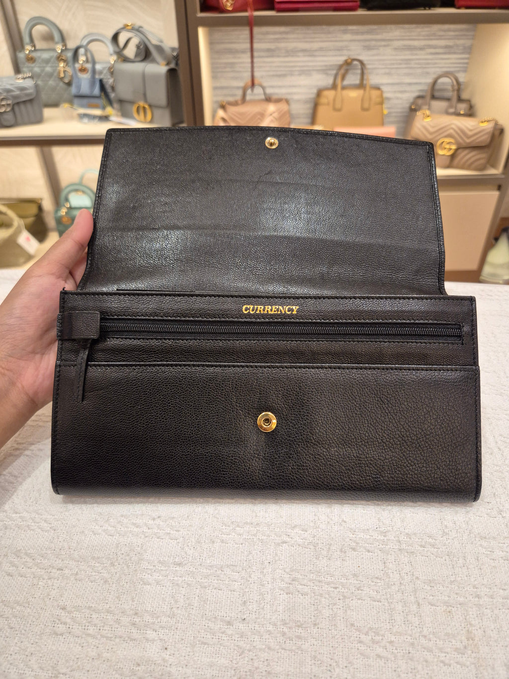 Saint Laurent Travel Wallet