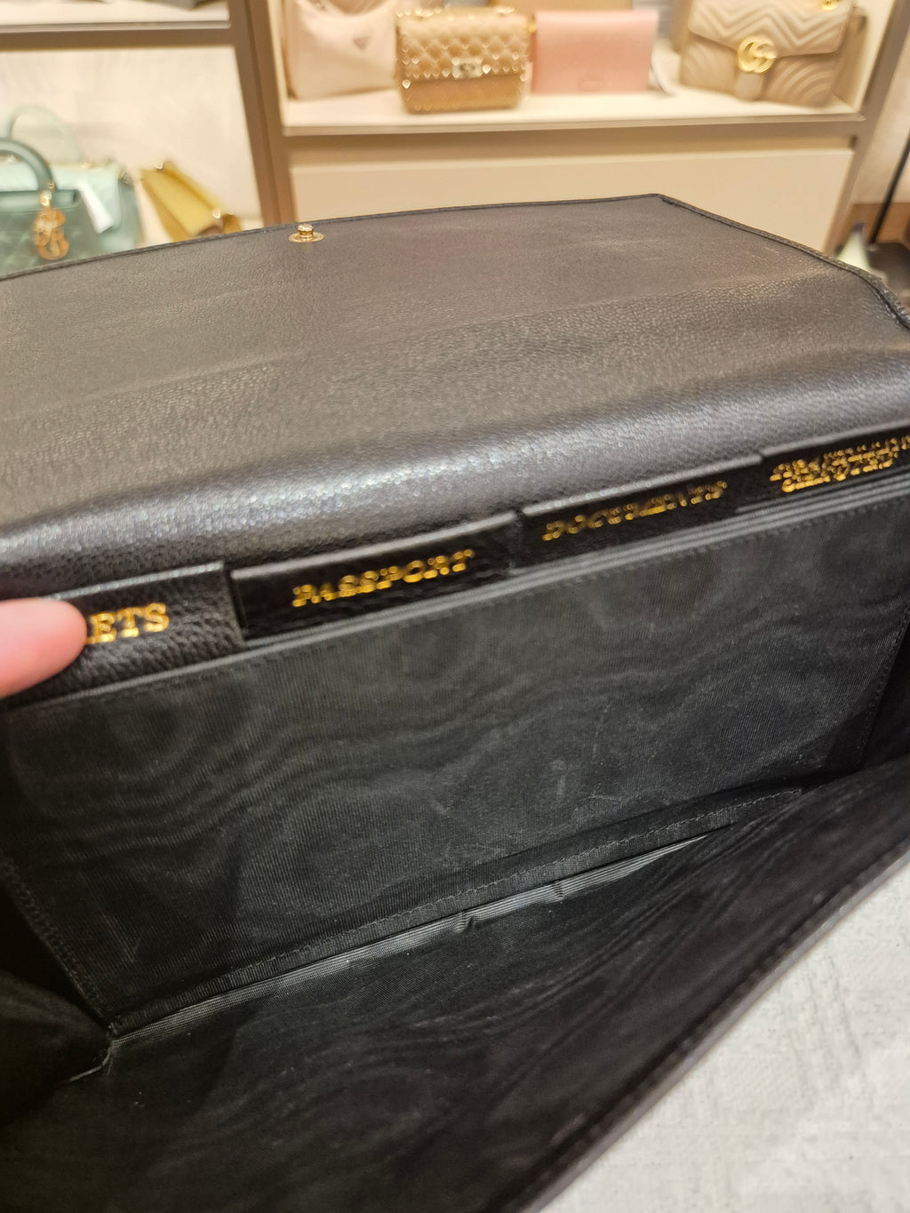 Saint Laurent Travel Wallet