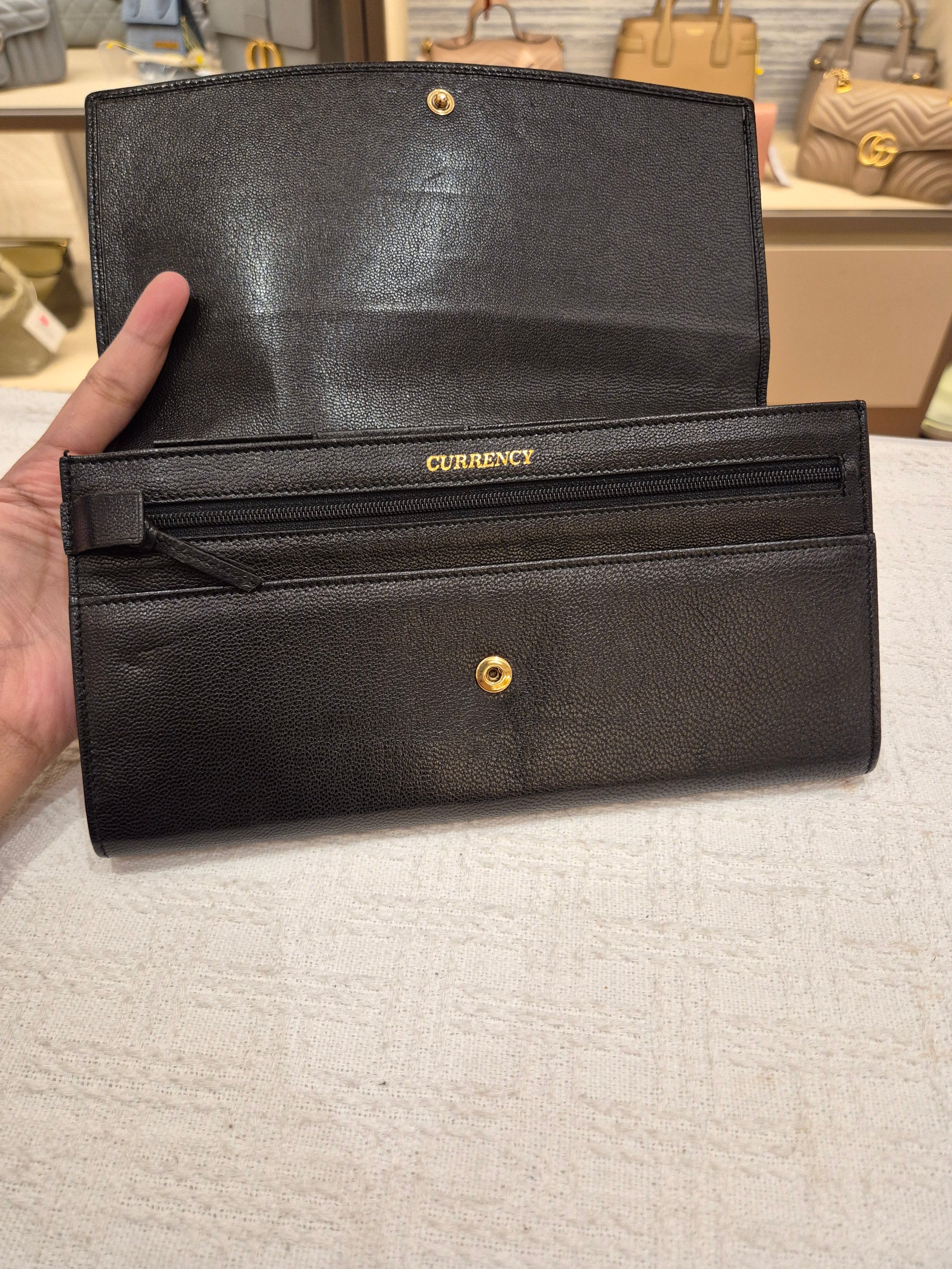 Saint Laurent Travel Wallet