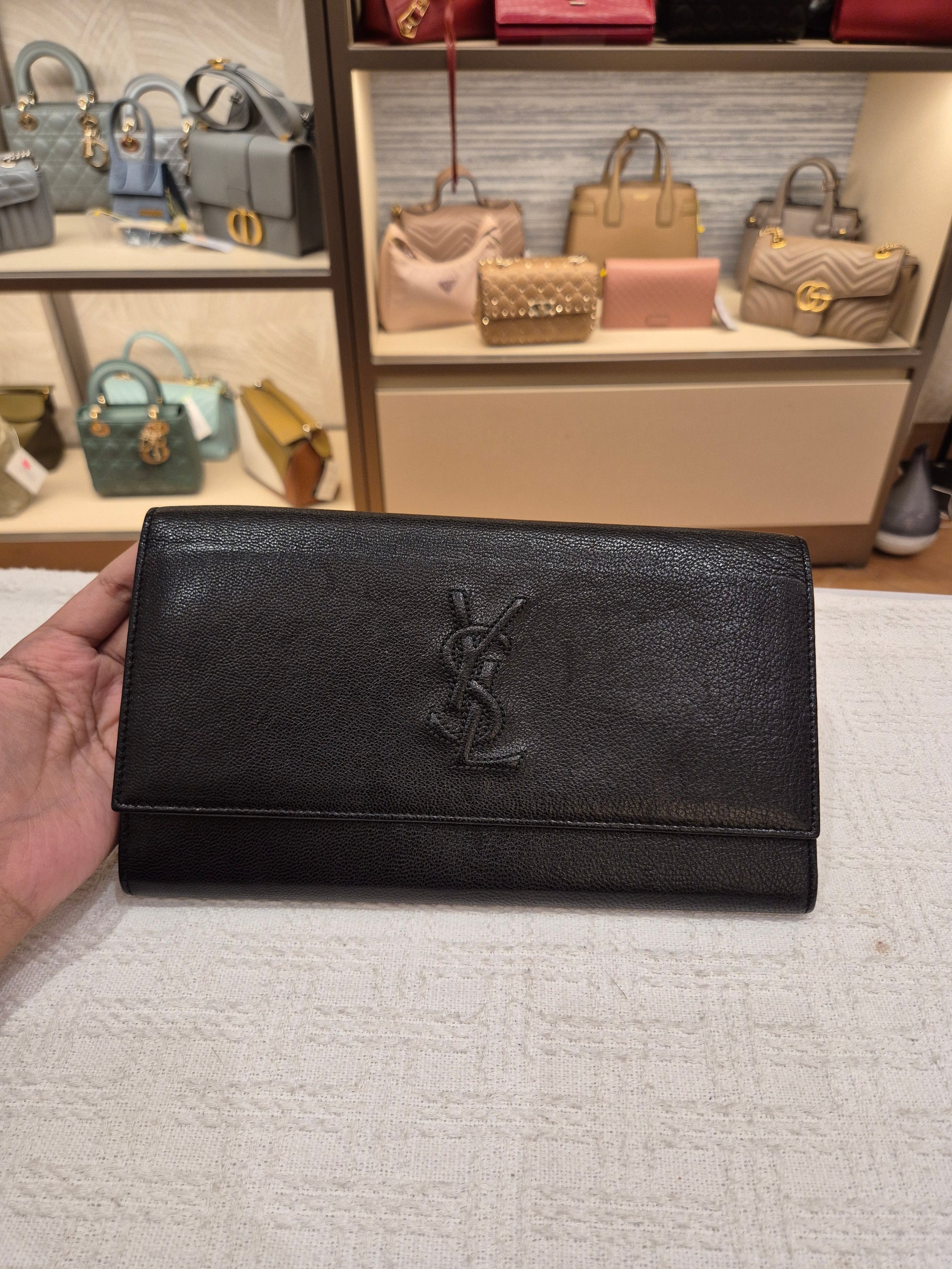 Saint Laurent Travel Wallet