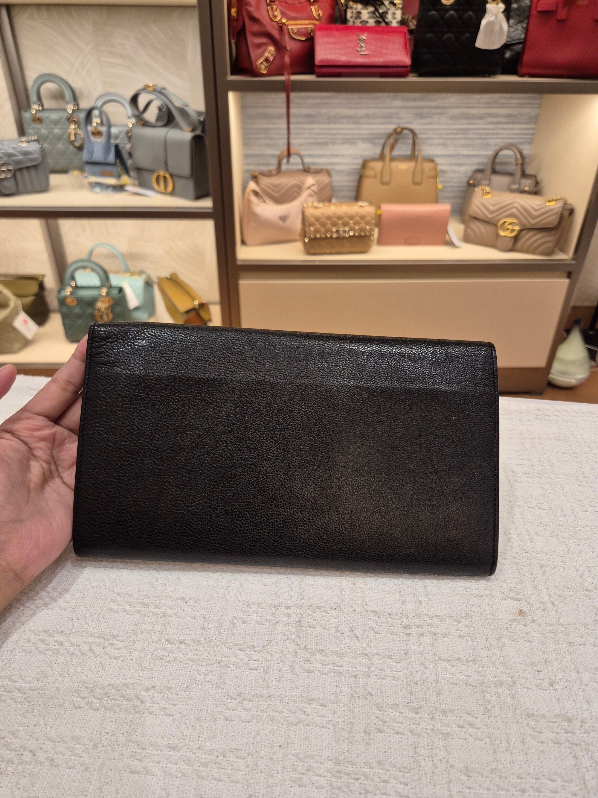 Saint Laurent Travel Wallet