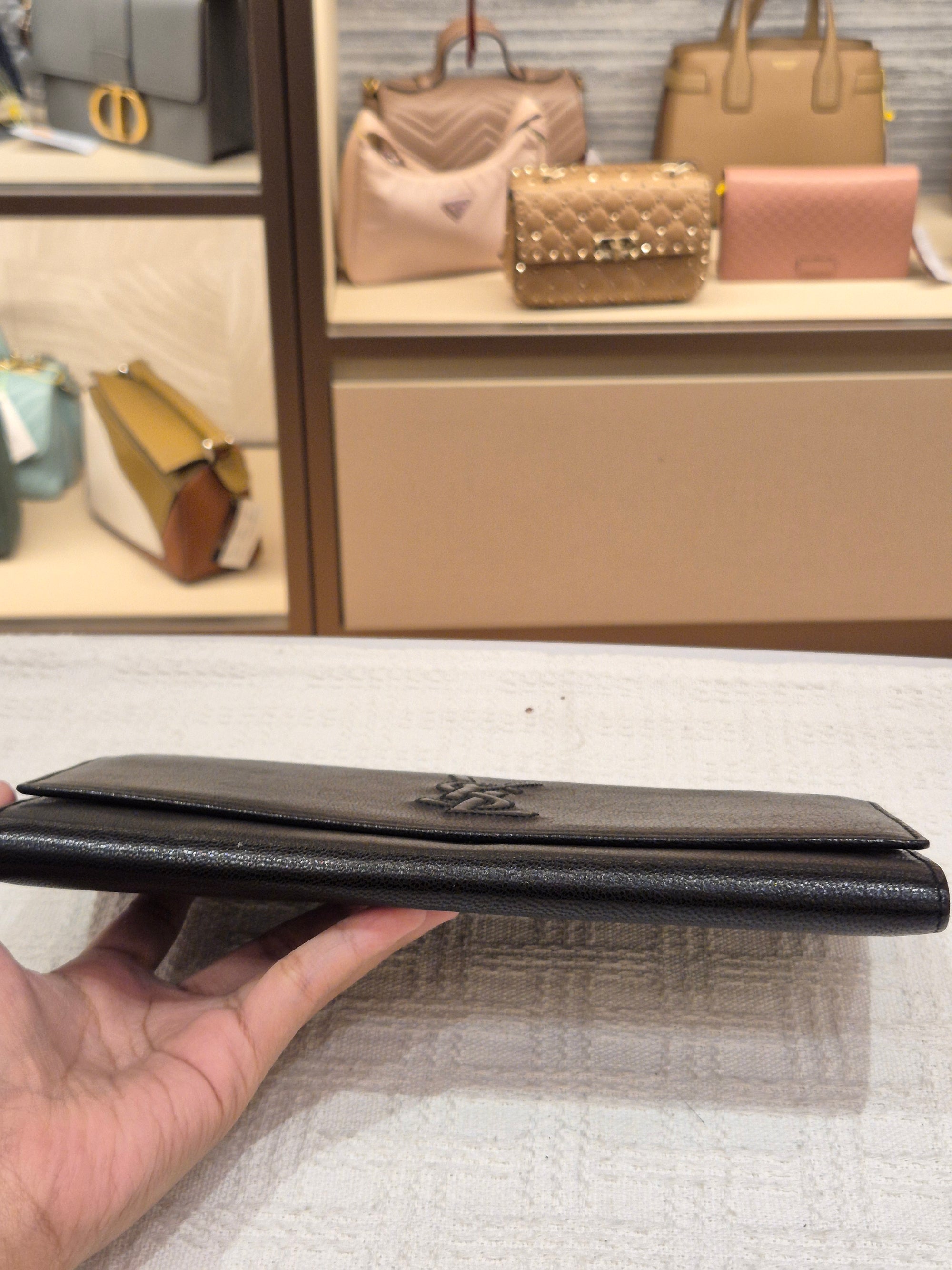 Saint Laurent Travel Wallet