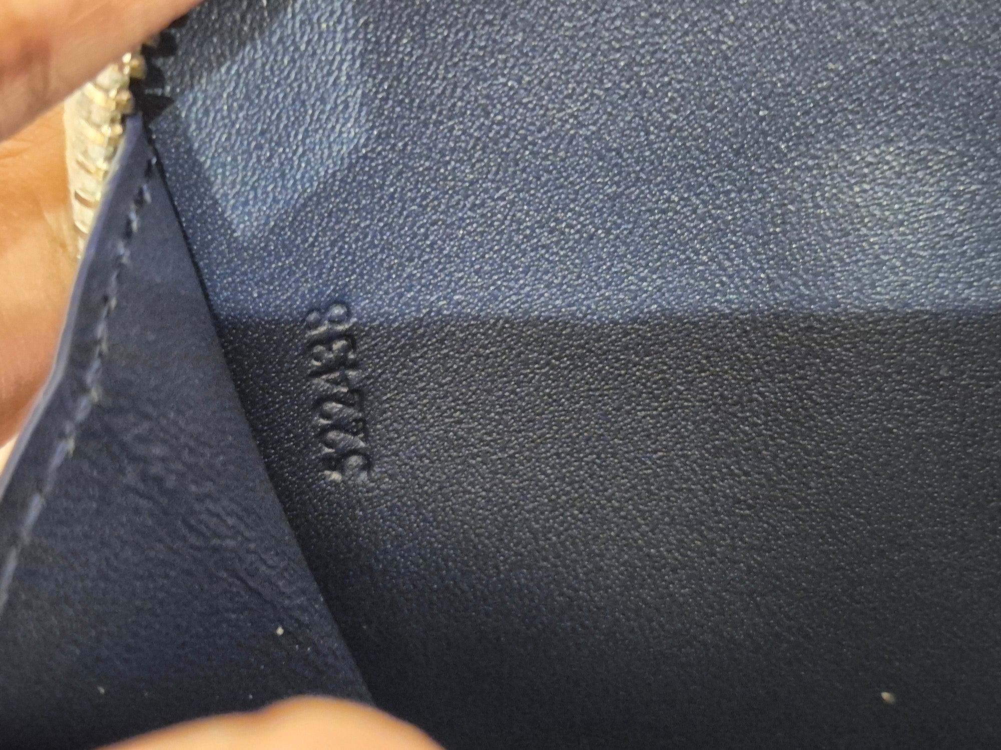 Loewe Zippy Card Holder Silver Rabbit