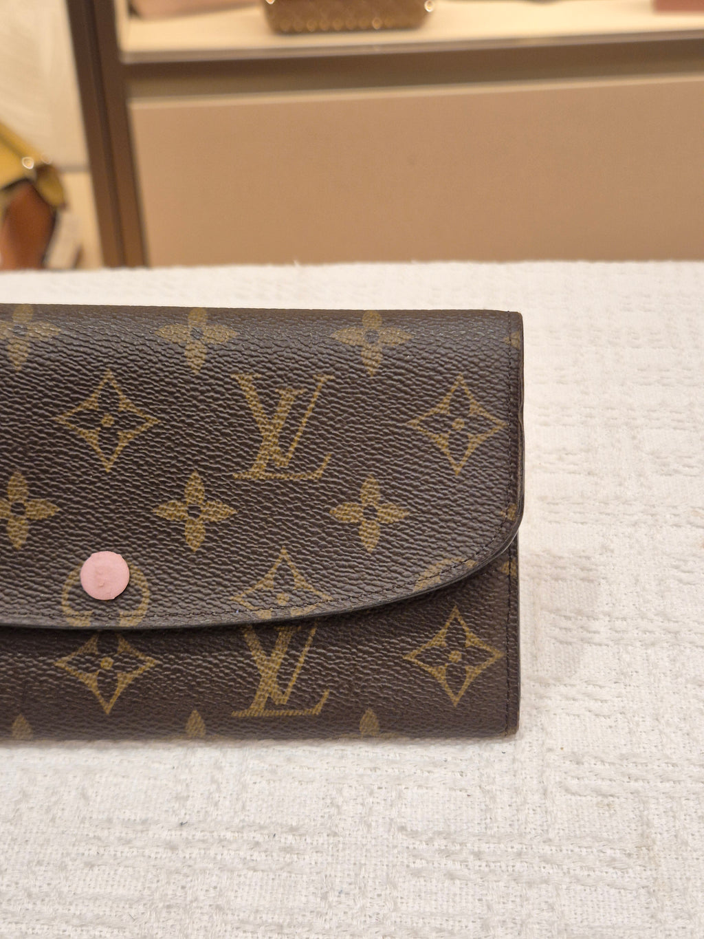 Louis Vuitton Emelie Long Wallet Monogram