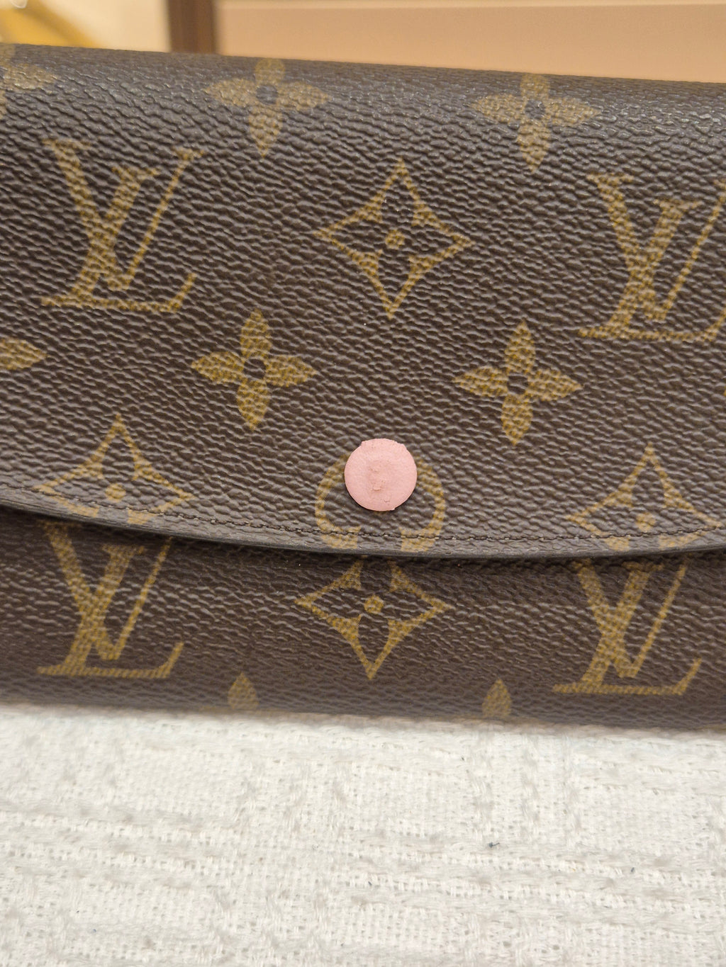 Louis Vuitton Emelie Long Wallet Monogram