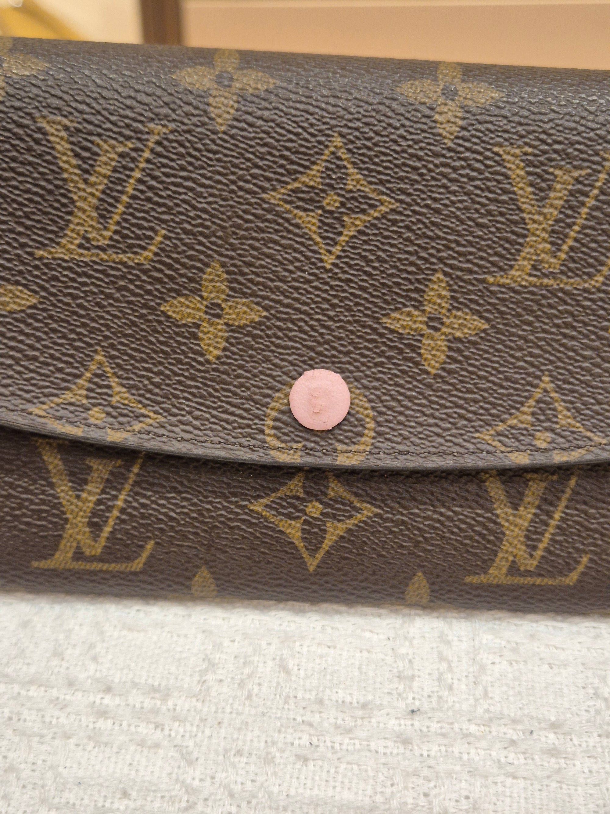 Louis Vuitton Emelie Long Wallet Monogram