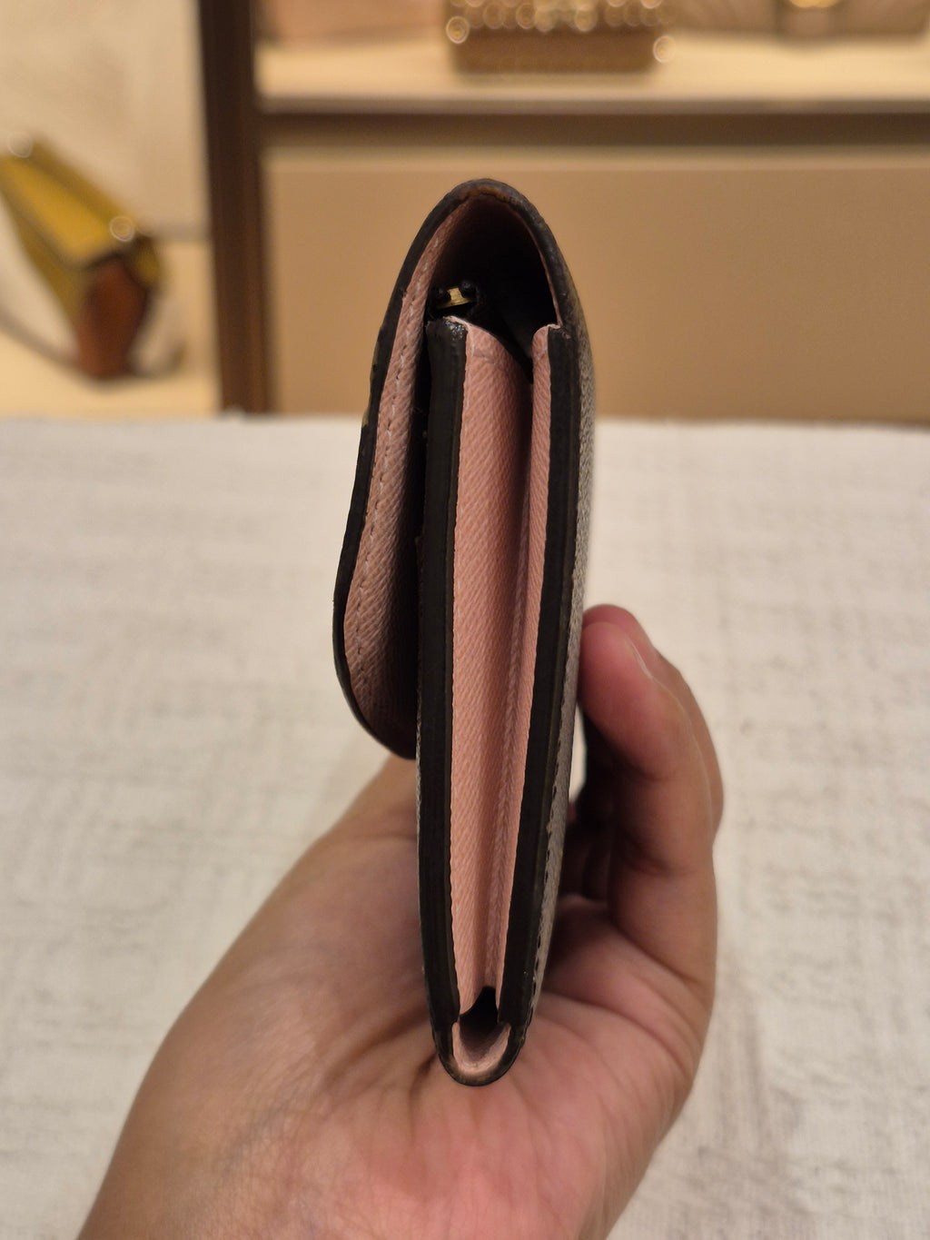 Louis Vuitton Emelie Long Wallet Monogram