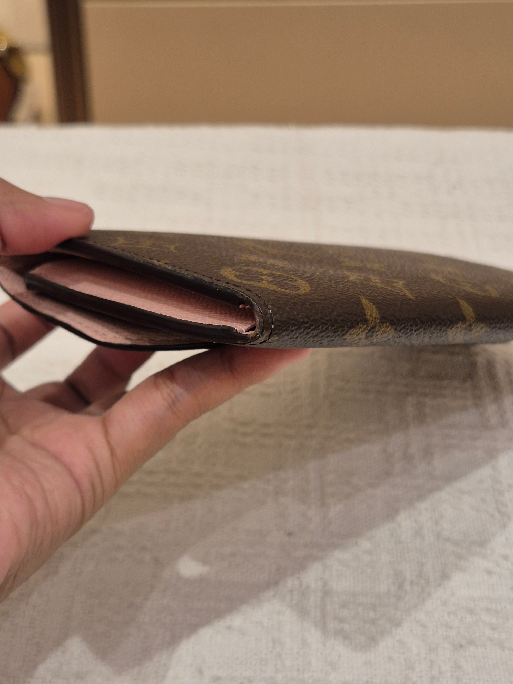 Louis Vuitton Emelie Long Wallet Monogram