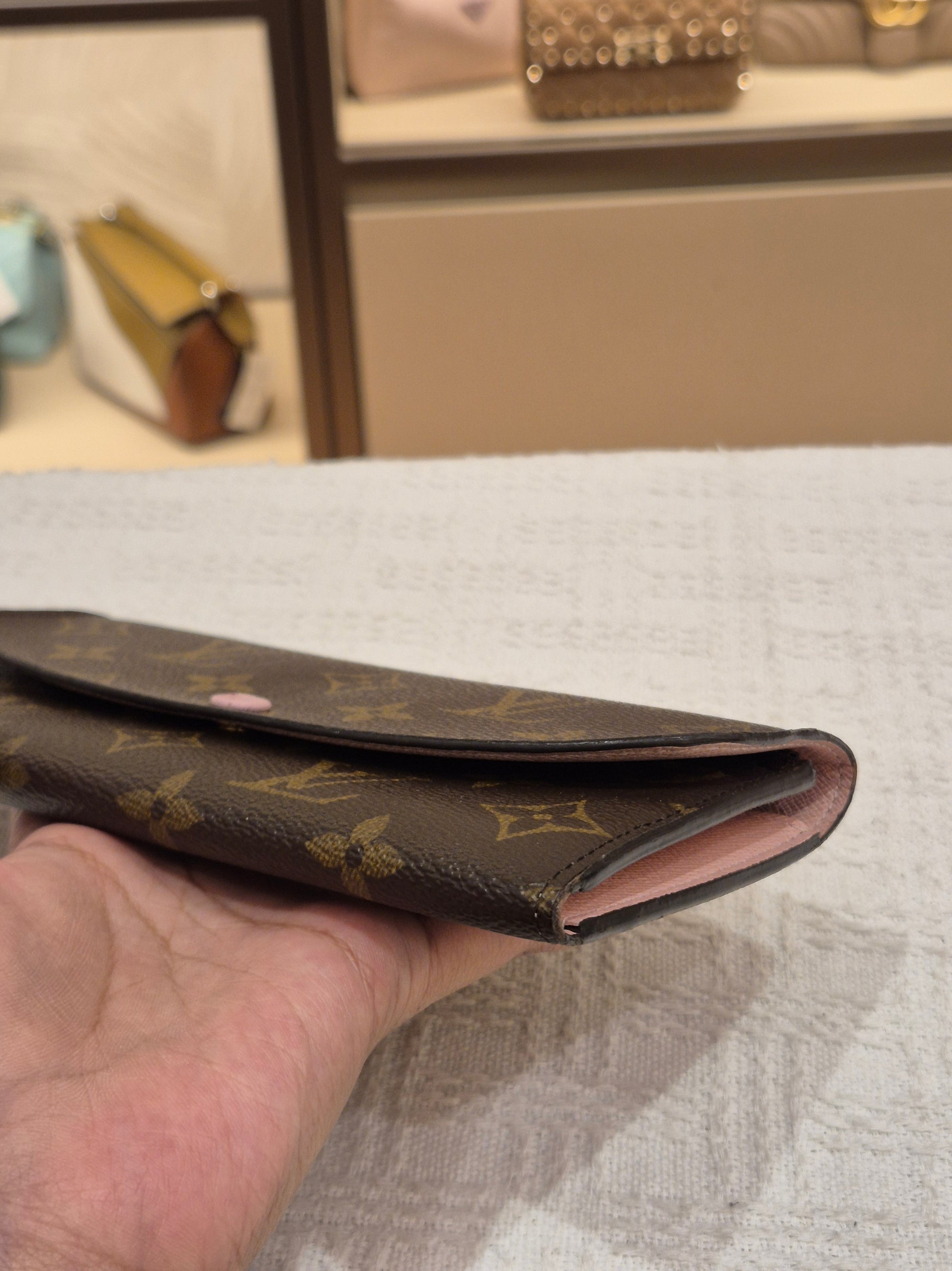 Louis Vuitton Emelie Long Wallet Monogram