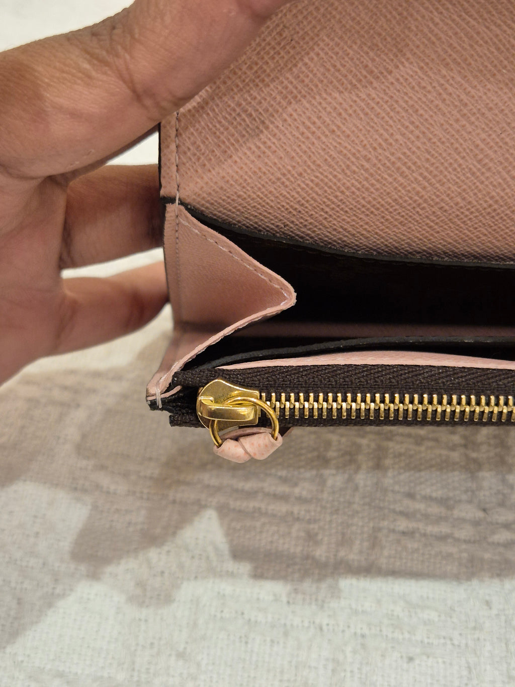 Louis Vuitton Emelie Long Wallet Monogram