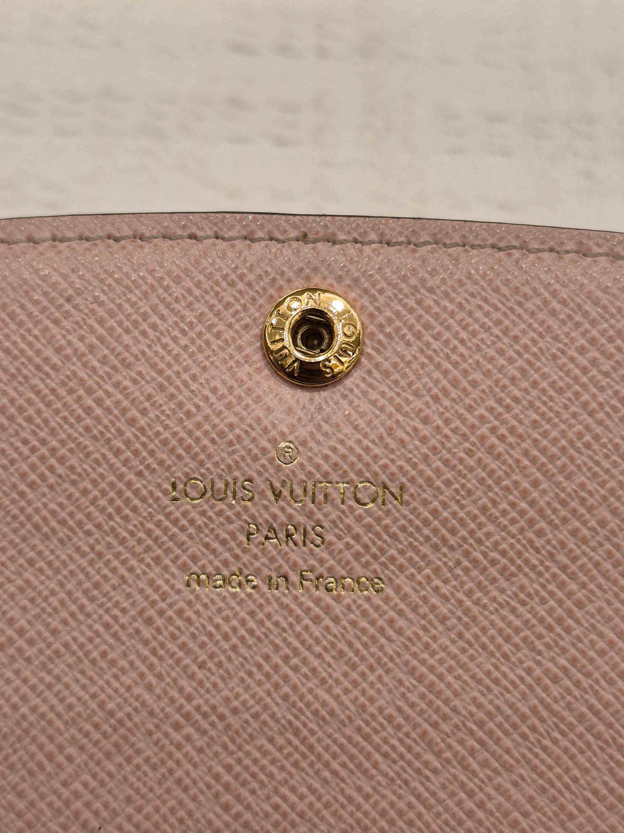 Louis Vuitton Emelie Long Wallet Monogram