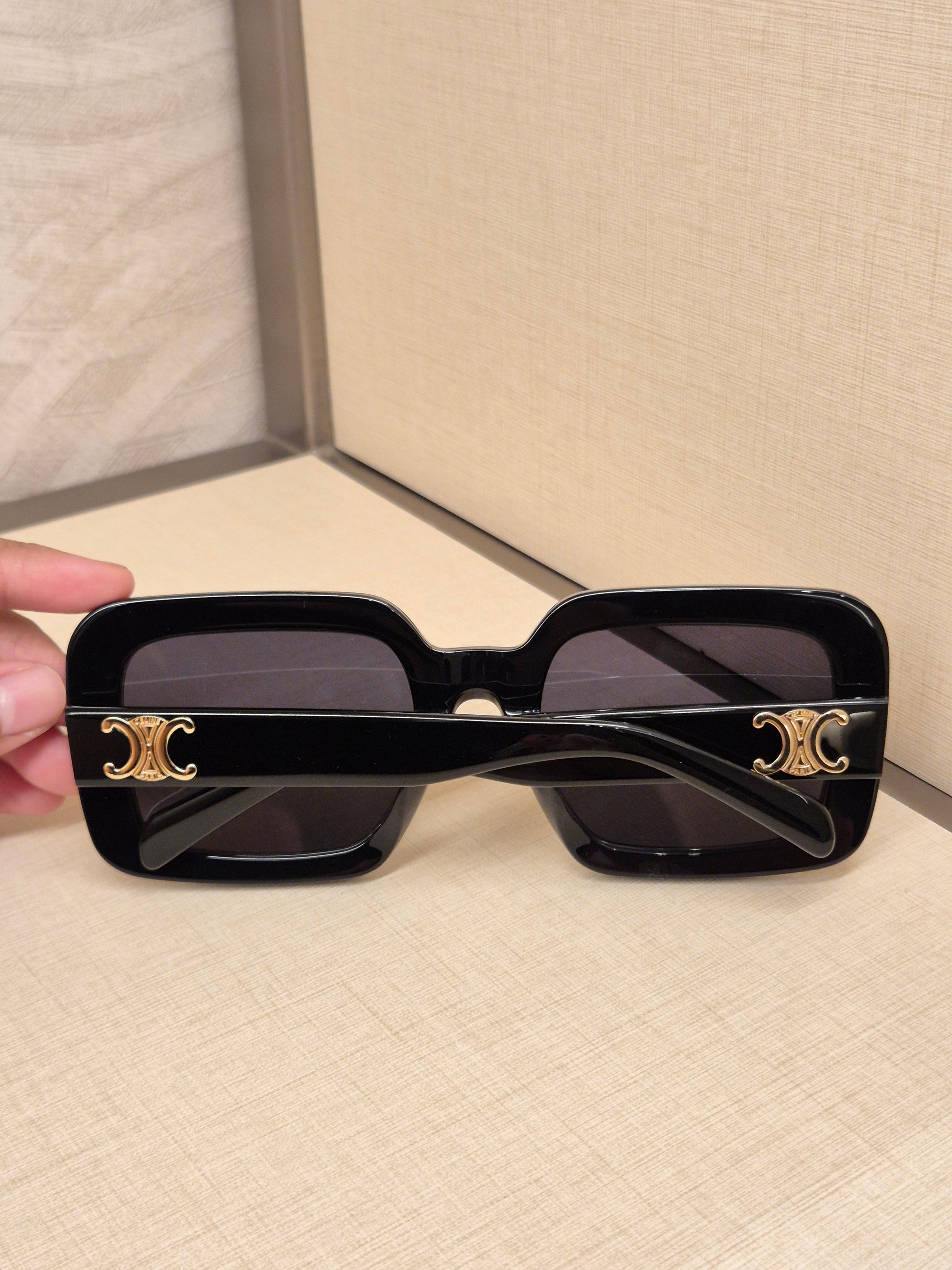 Celine Sunglasses Triomphe Black