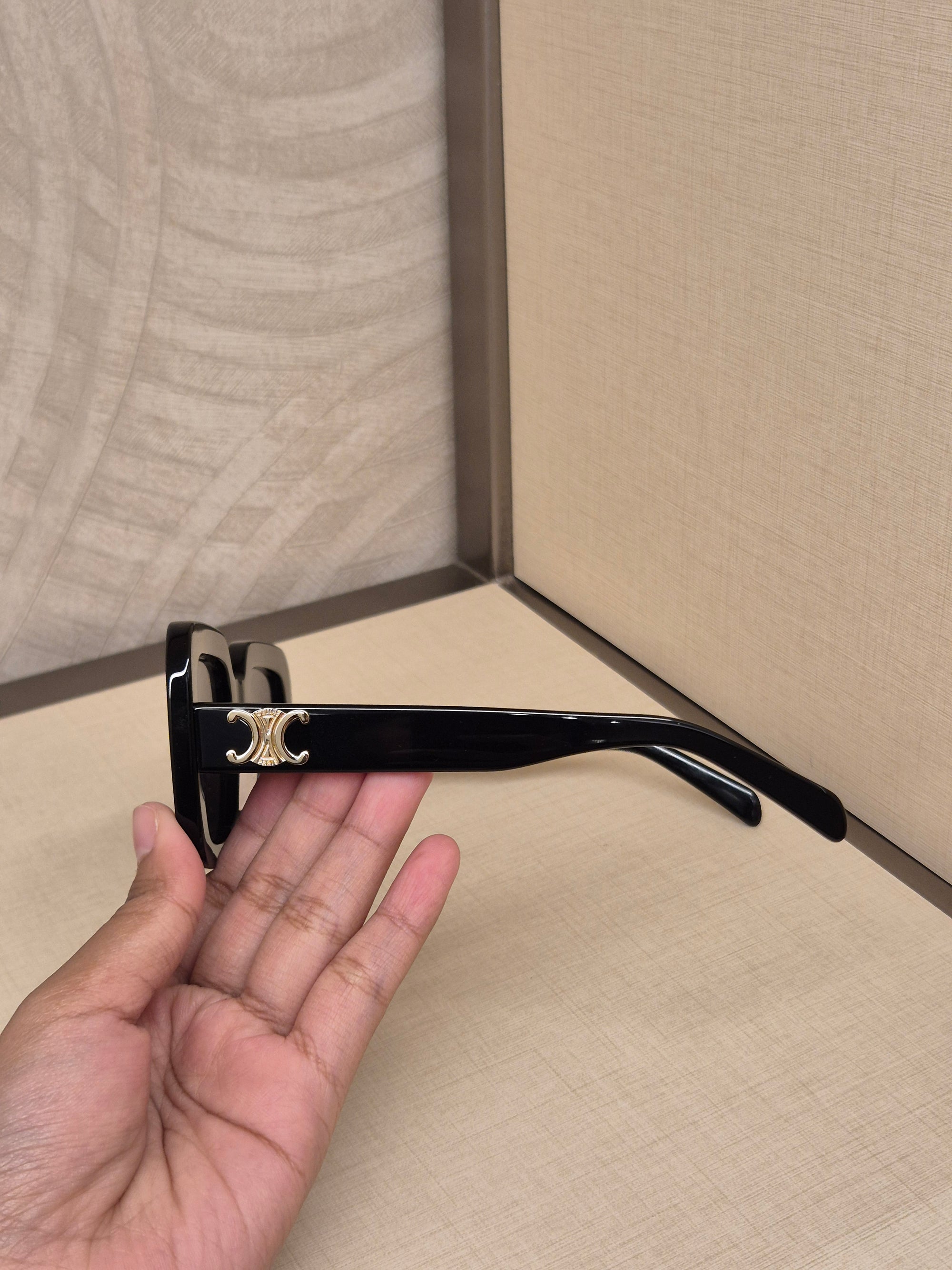 Celine Sunglasses Triomphe Black