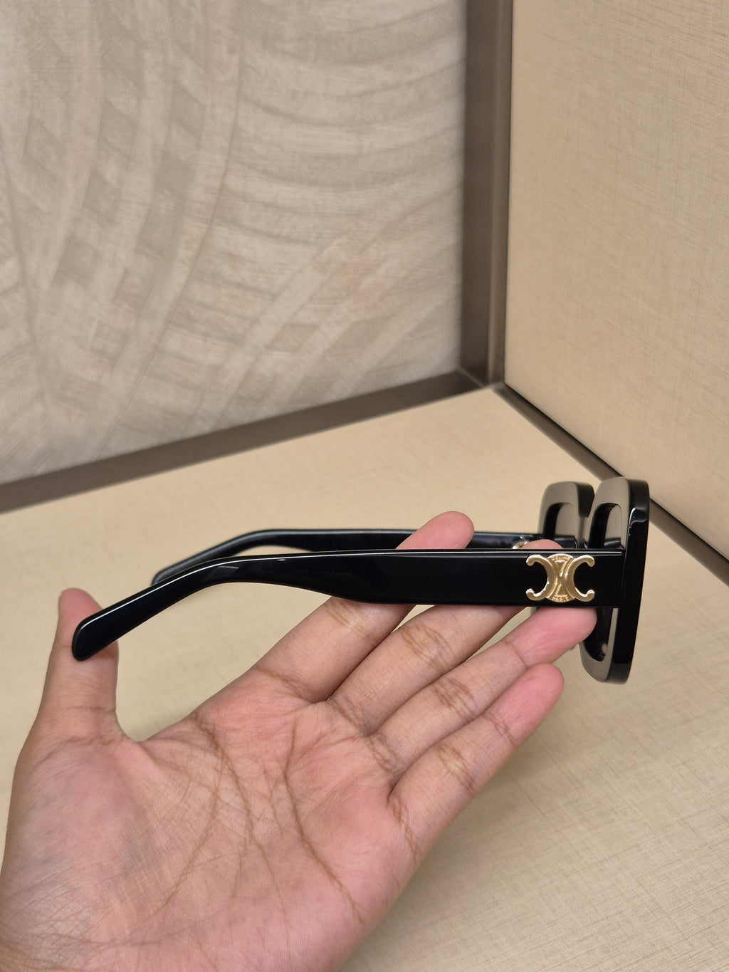 Celine Sunglasses Triomphe Black