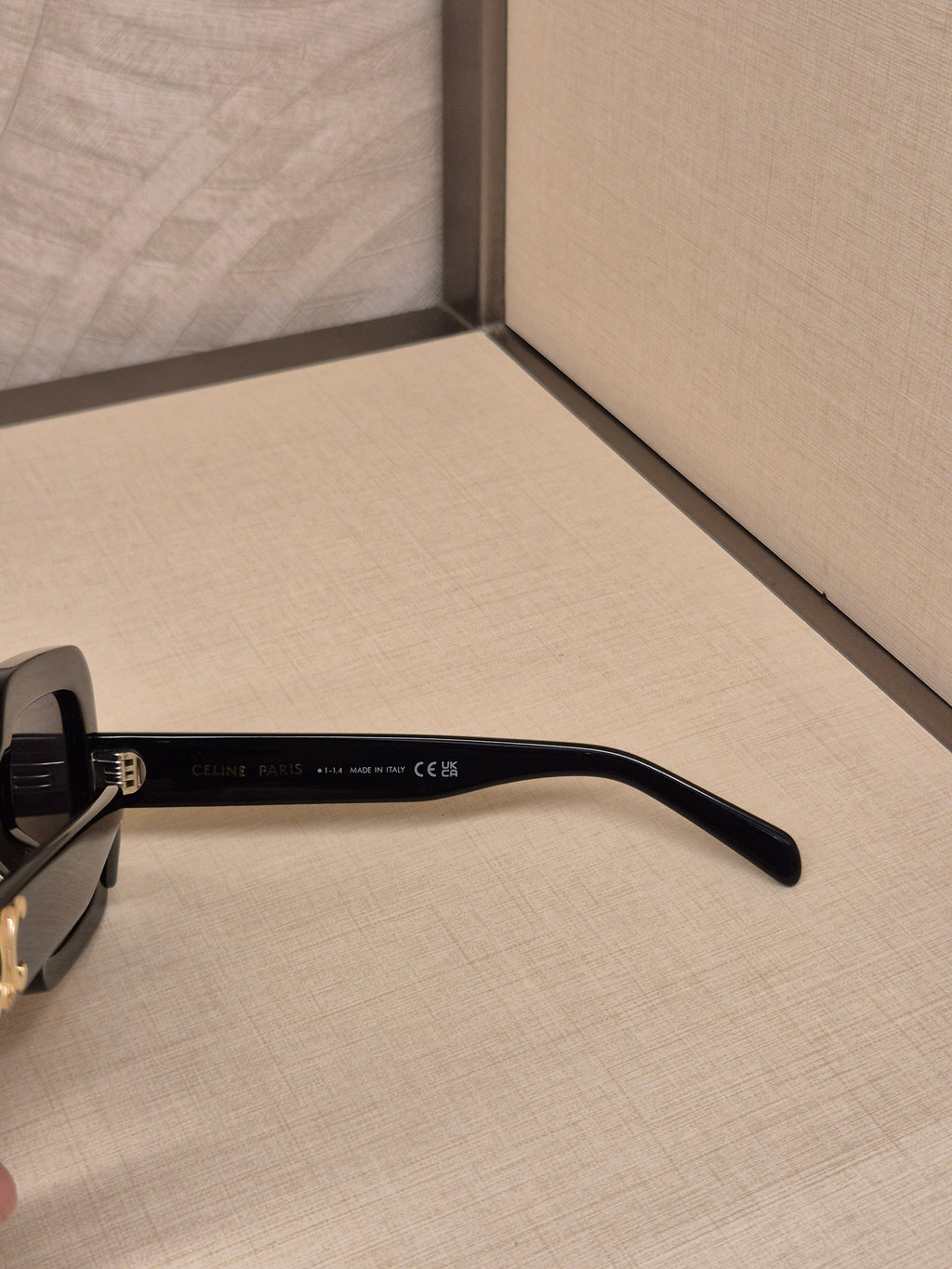 Celine Sunglasses Triomphe Black