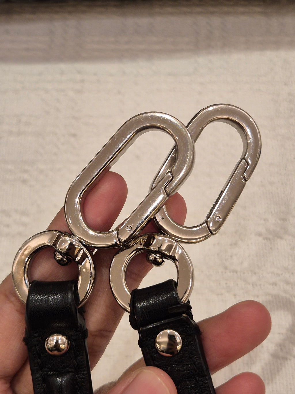 Coach Double Zipper Signature