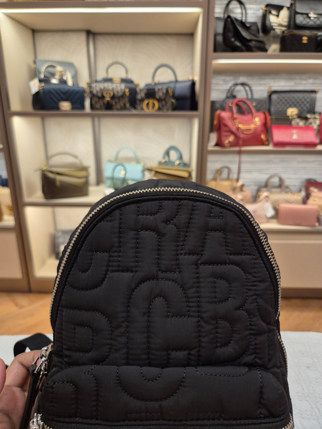 Marc Jacob Backpack Puffer Black