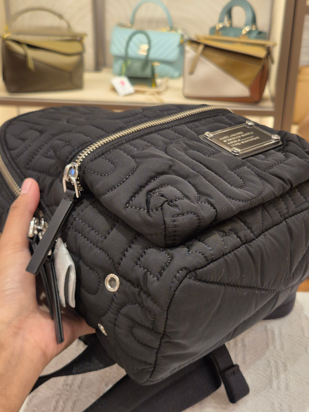 Marc Jacob Backpack Puffer Black