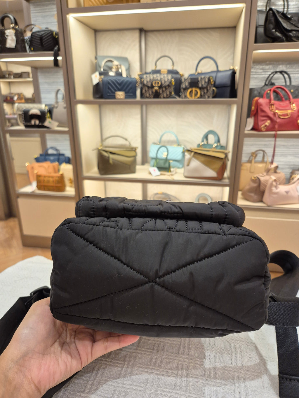 Marc Jacob Backpack Puffer Black