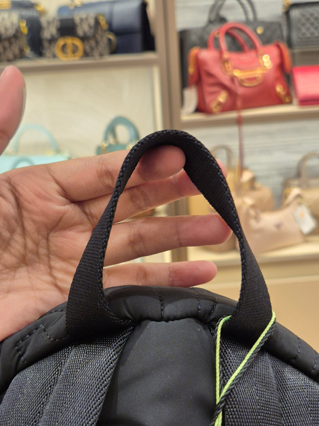 Marc Jacob Backpack Puffer Black