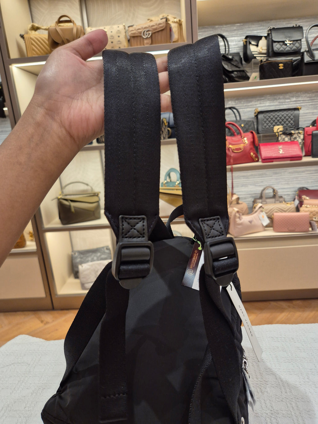 Marc Jacob Backpack Puffer Black