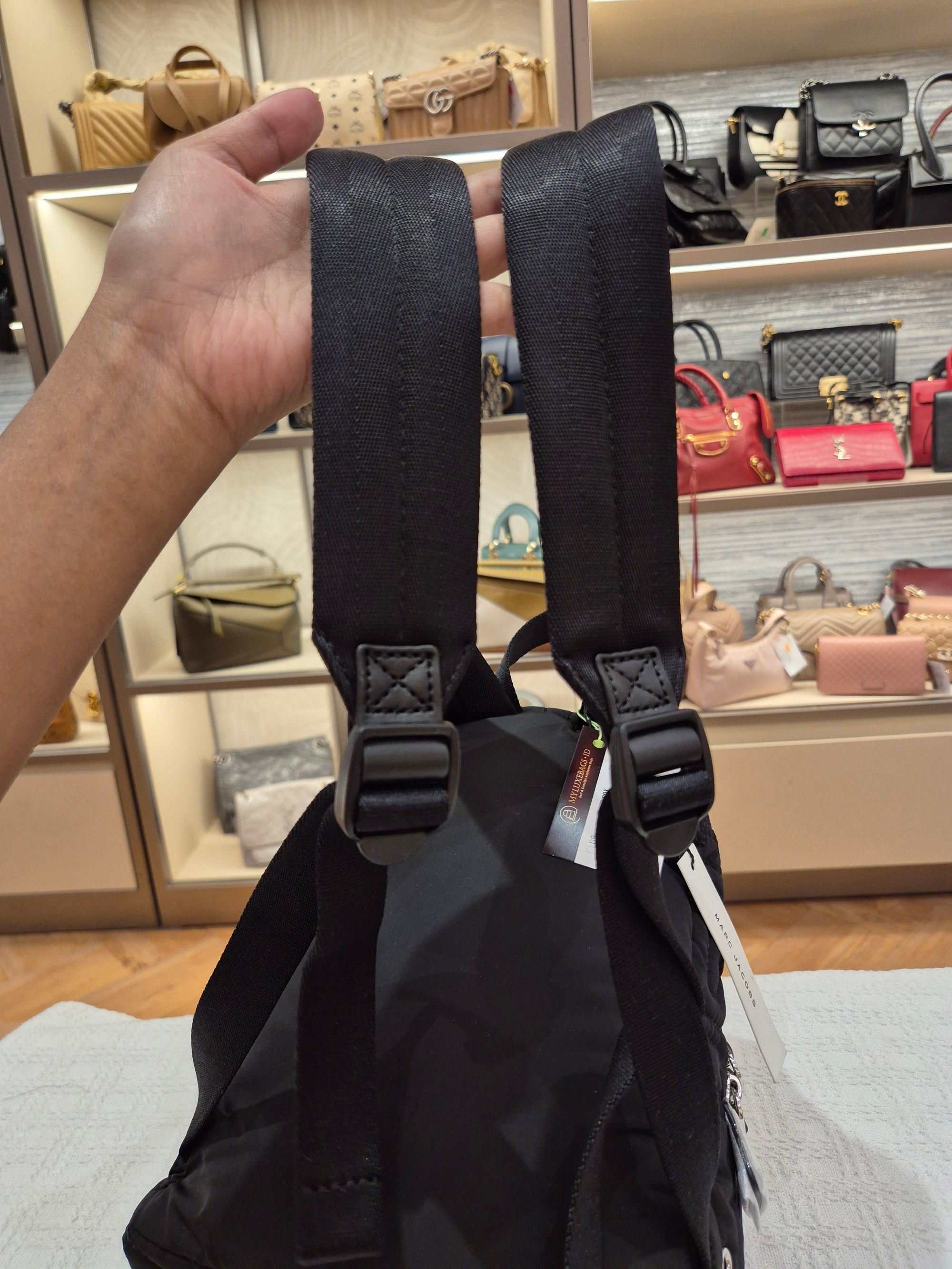 Marc Jacob Backpack Puffer Black