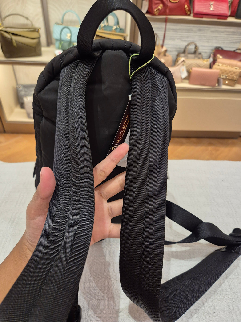 Marc Jacob Backpack Puffer Black