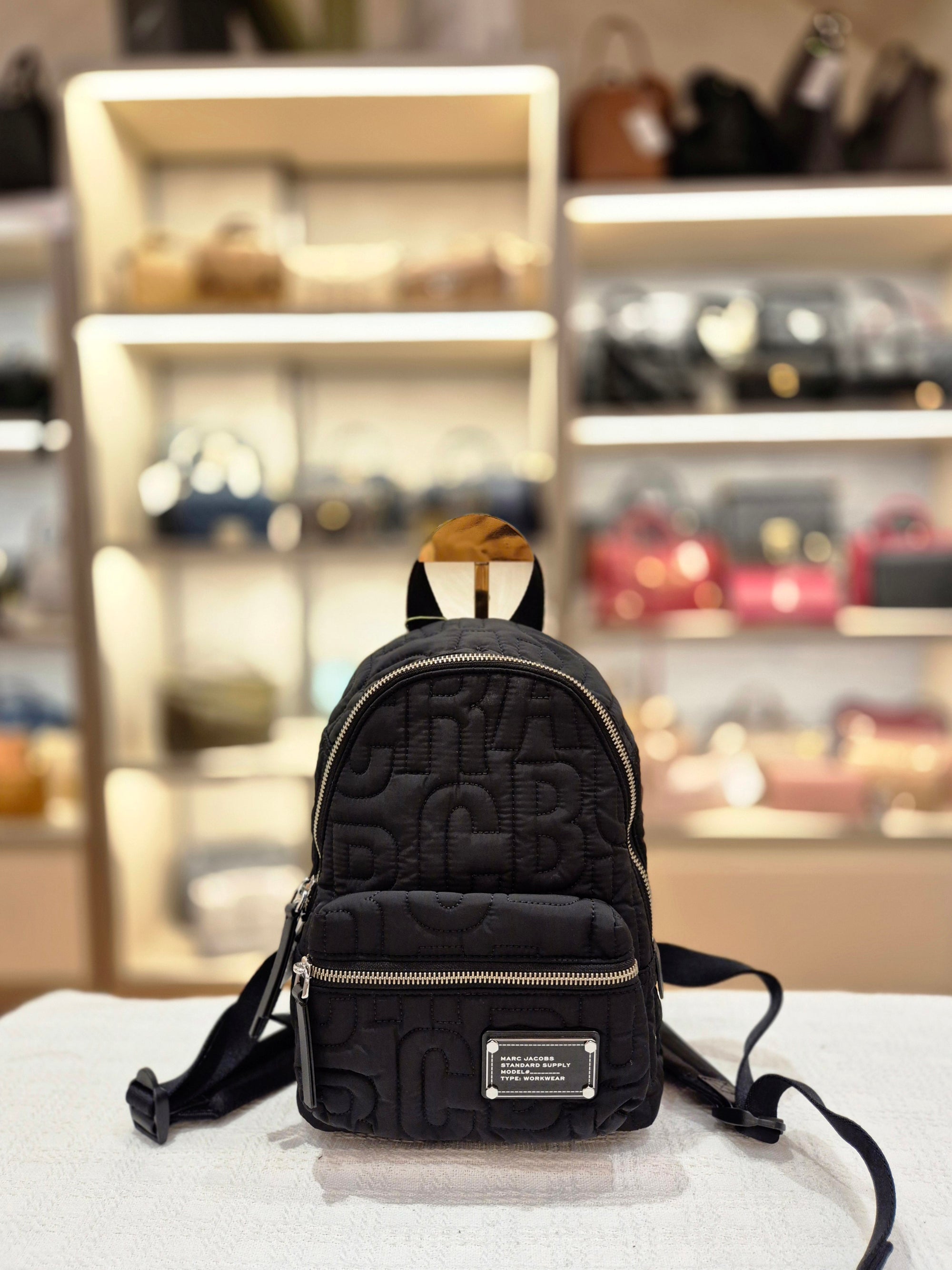 Marc Jacob Backpack Puffer Black