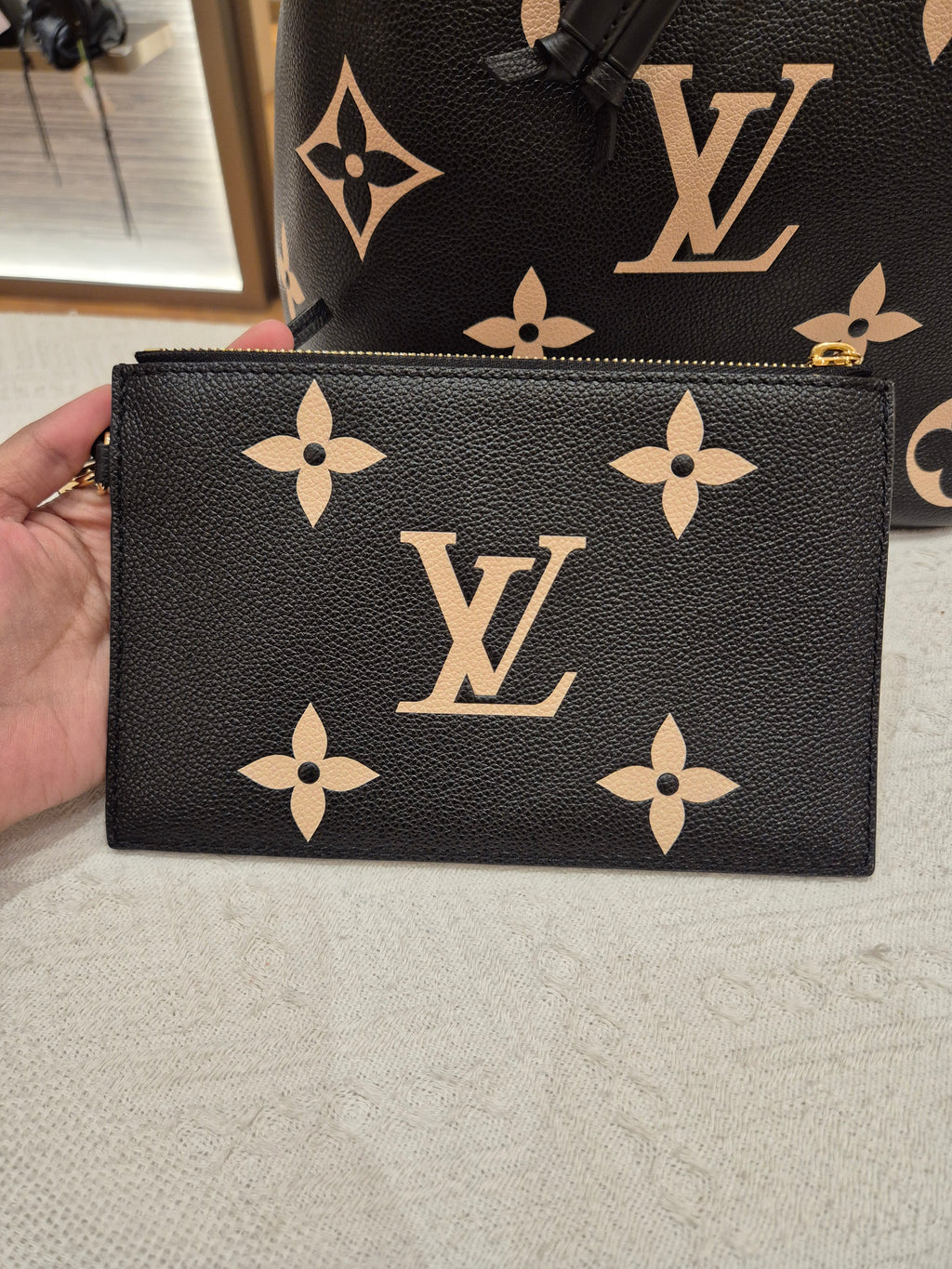 Louis Vuitton NeoNoe MM Emprainte Bicolor