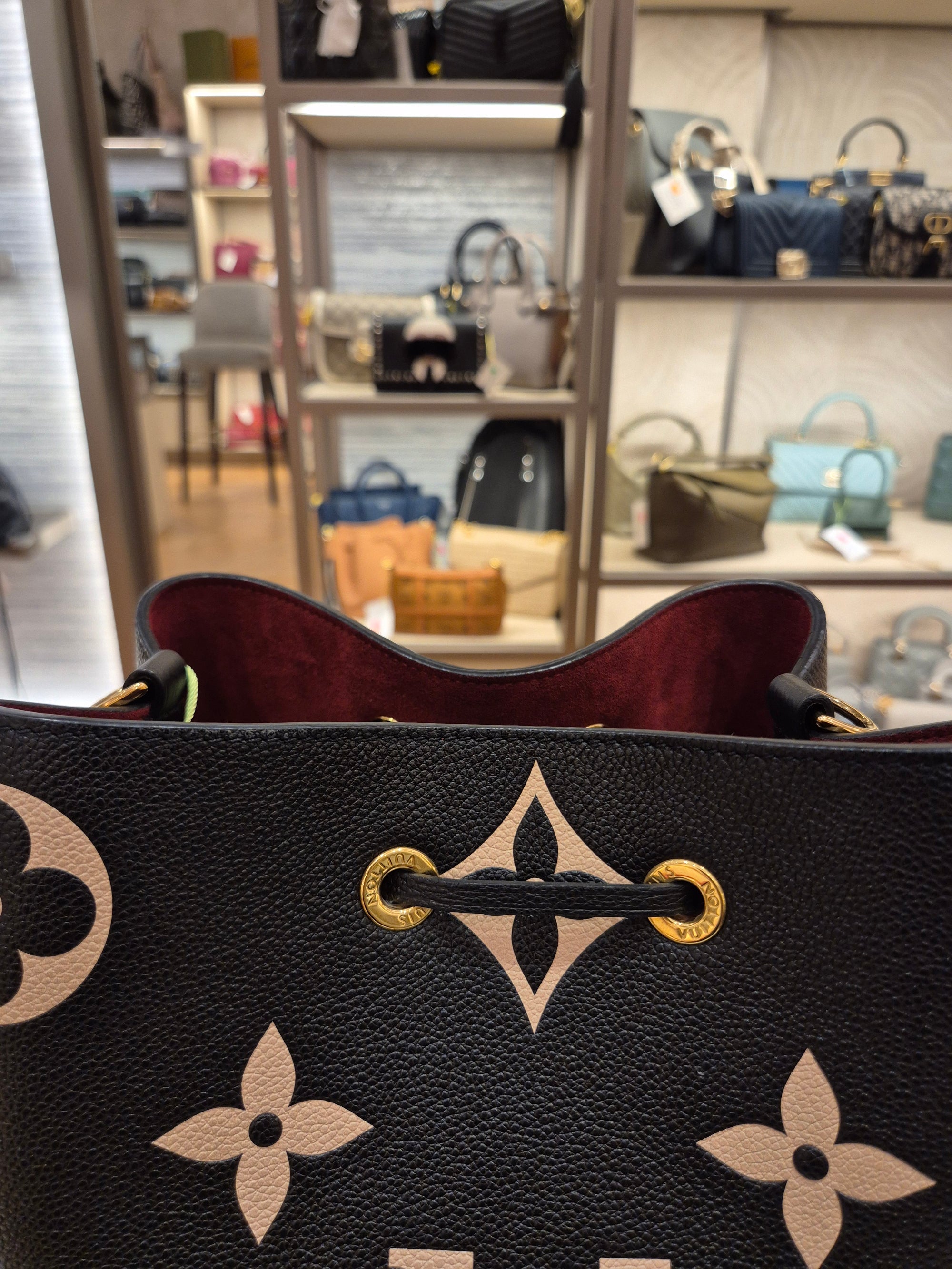 Louis Vuitton NeoNoe MM Emprainte Bicolor