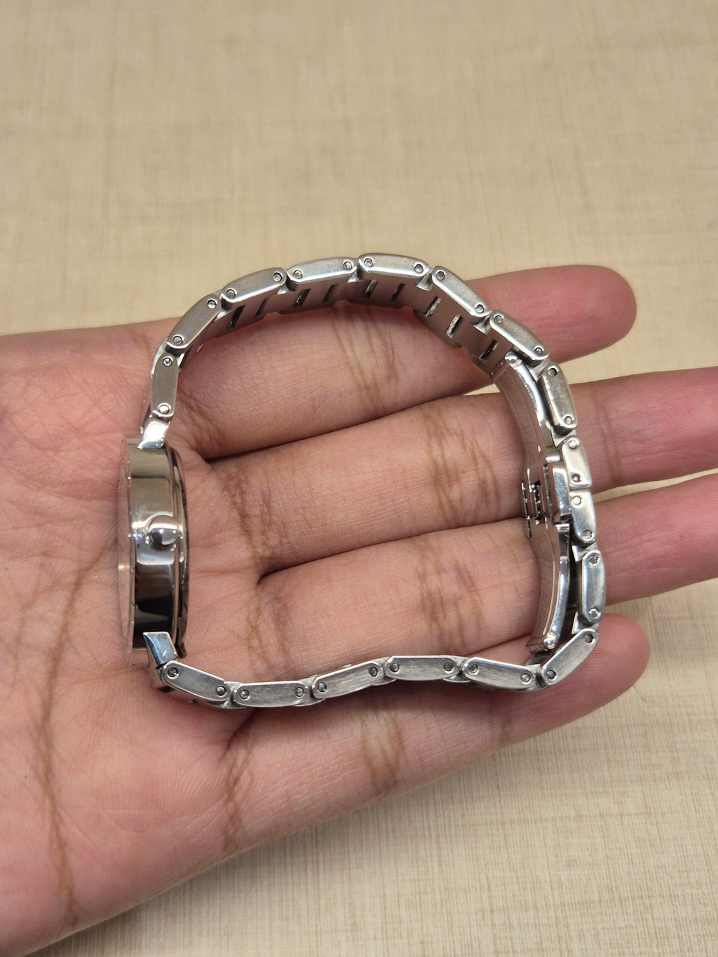 Bvlgari Watch Chain Silver Dial Putih