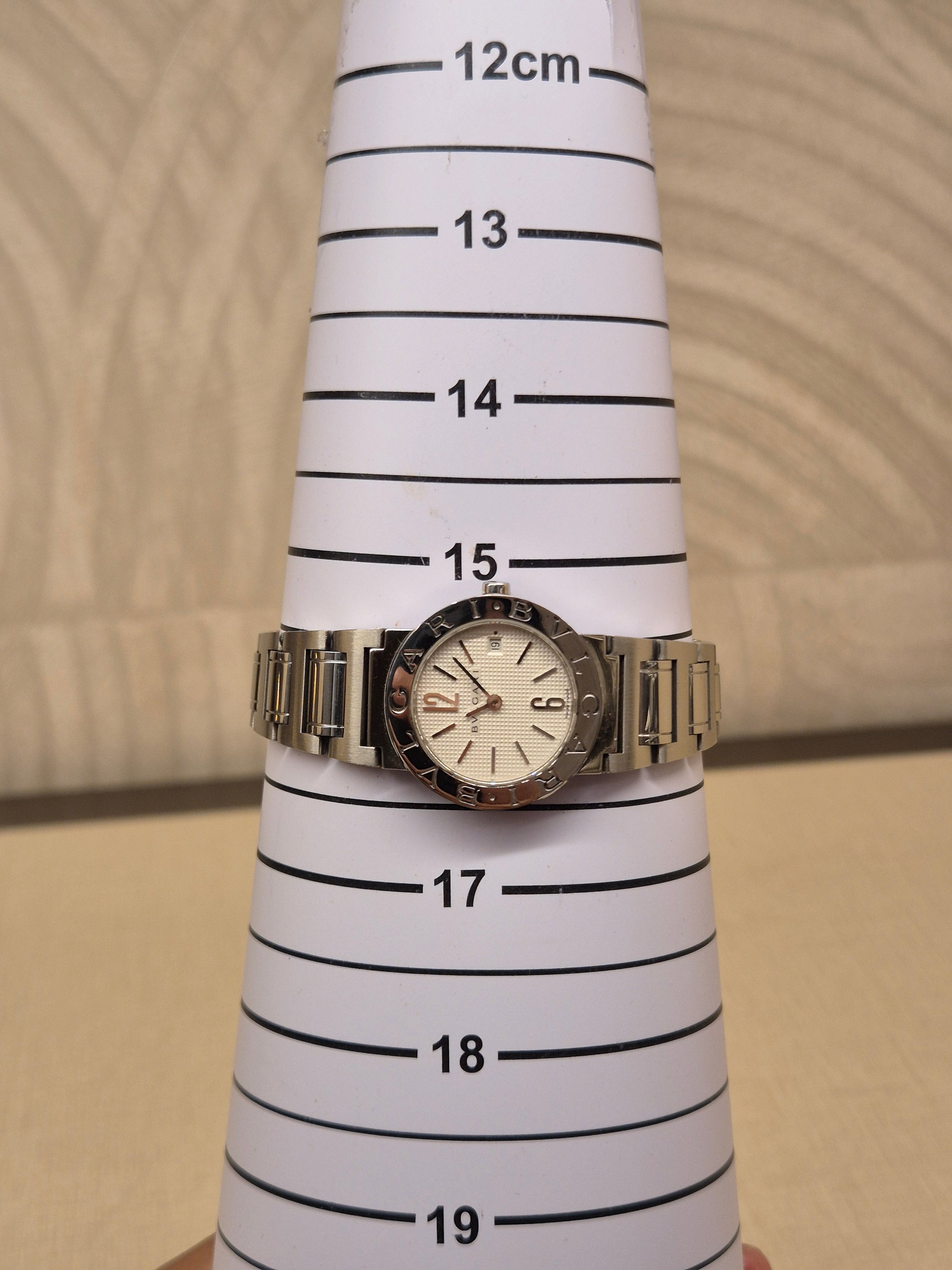 Bvlgari Watch Chain Silver Dial Putih